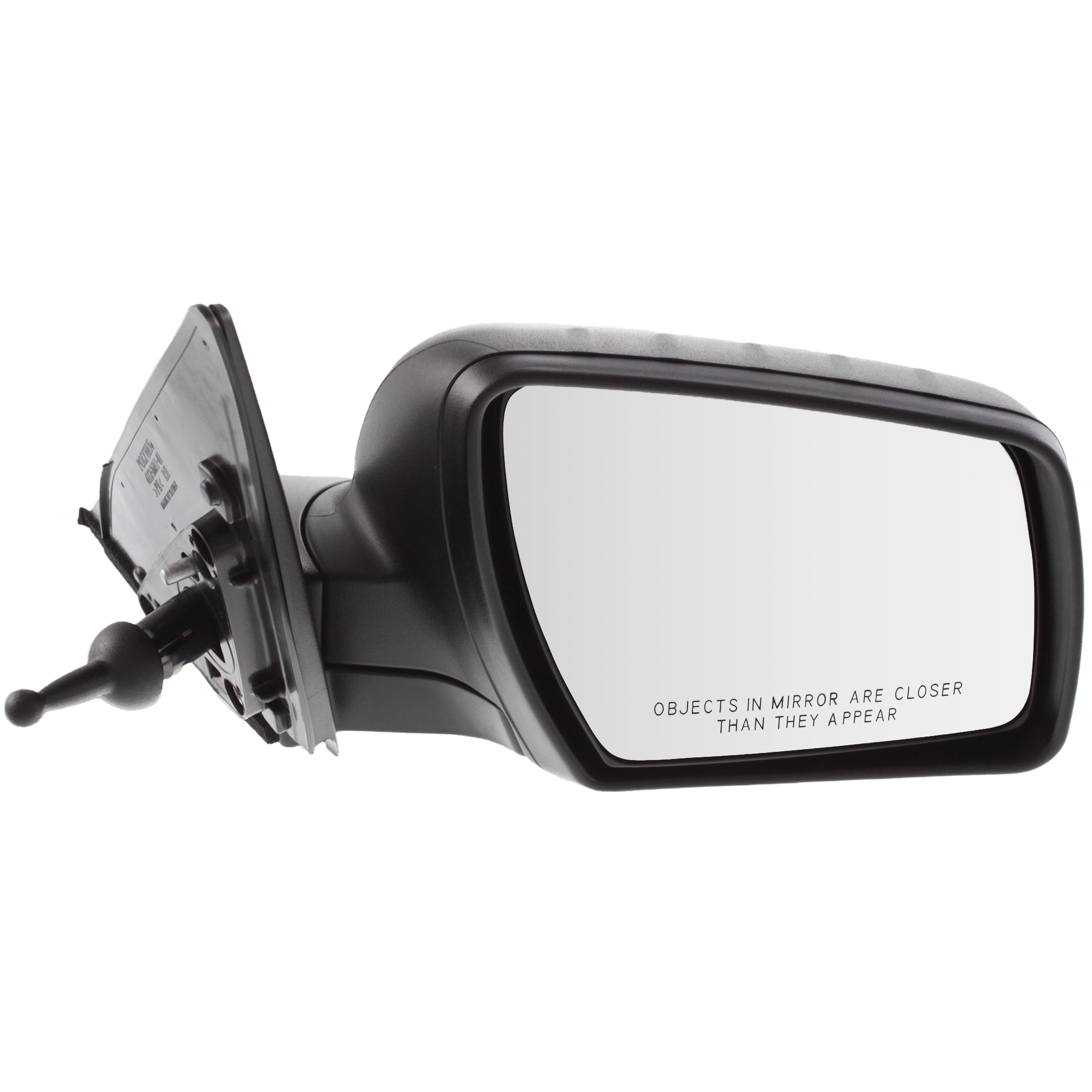 AM SOUL 10-11 MIRROR RH Manual Adjust Manual Folding Non Heated Textured No Memory Puddle Light and Signal Light SKU JKA27R Partslink KI1321141 OEM 876202K30000