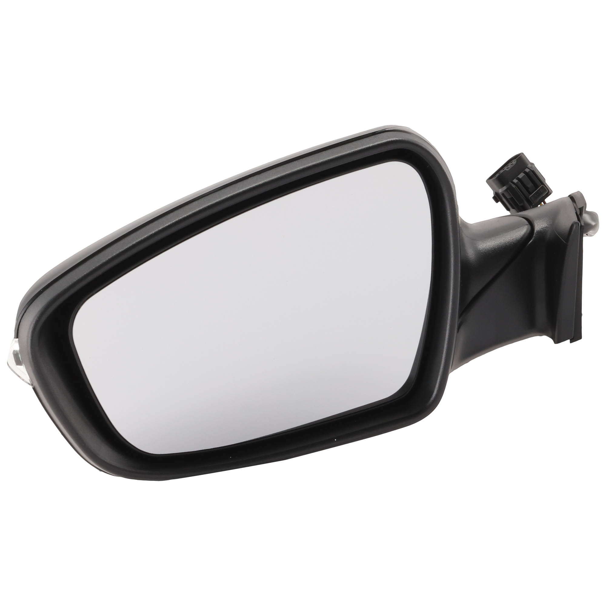 AM FORTE 14-16 MIRROR LH Power Power Folding Heated Paintable w Signal Light No Puddle Light Sedan EX model SKU JKA50EL S Partslink KI1320183 OEM 87610A7270