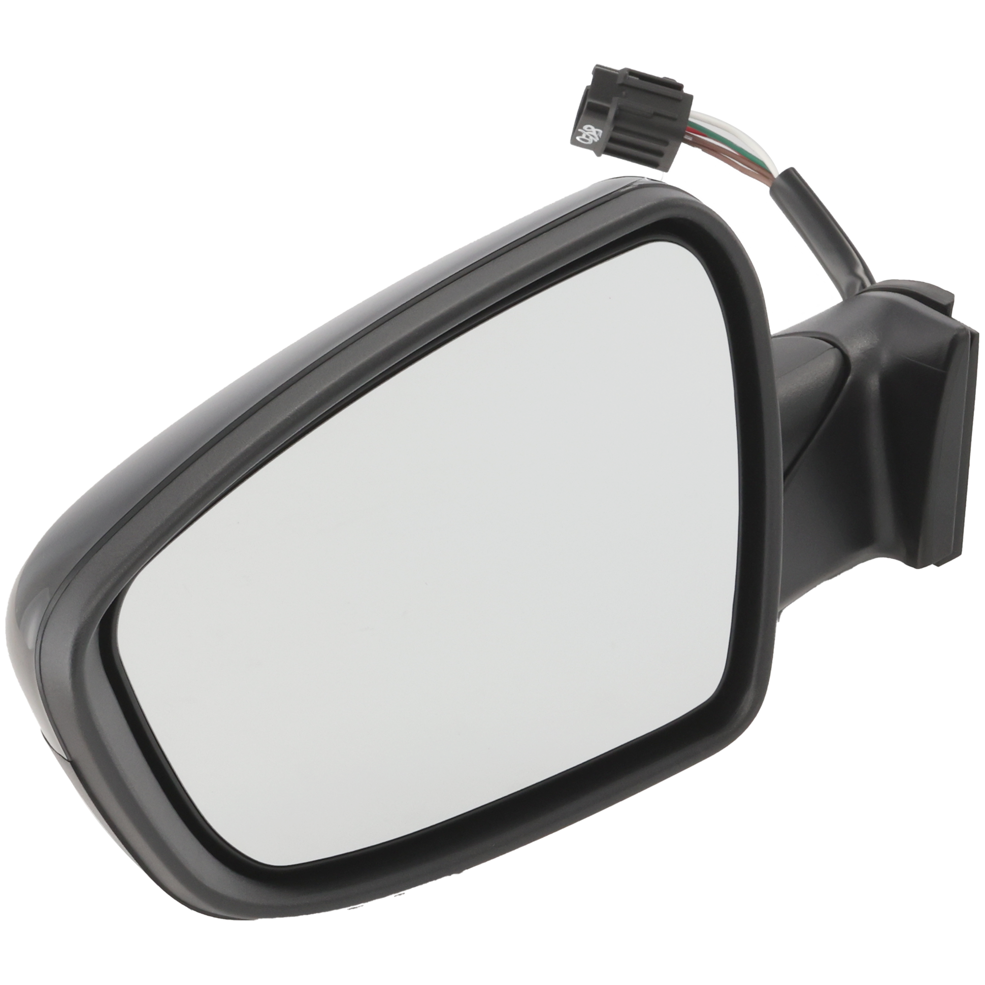 AM FORTE FORTE5-17-18 MIRROR LH Power Manual Folding Heated Paintable No BSD Puddle Light and Signal Light SKU JKA68EL Partslink KI1320213 OEM 87610B0000