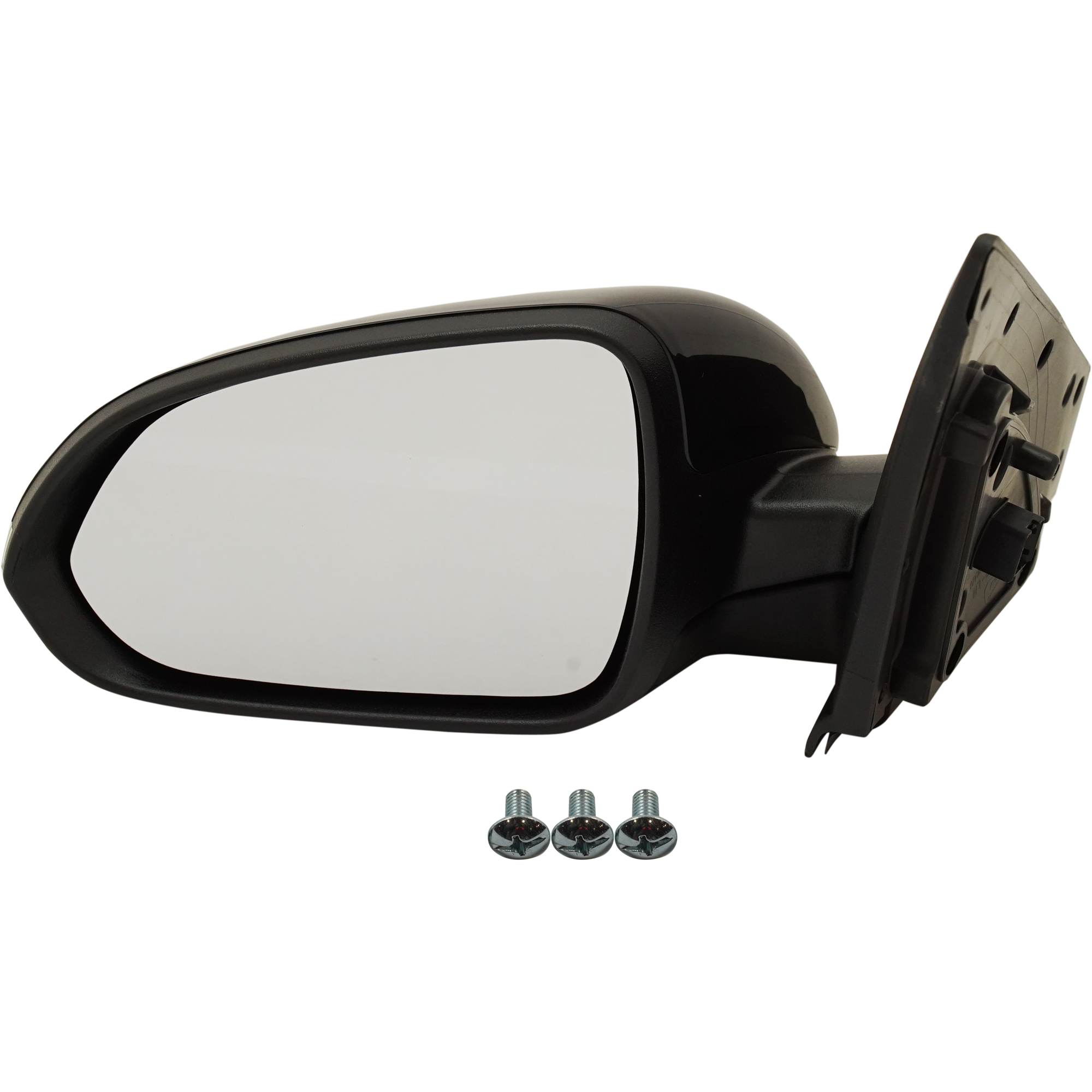 AM RIO 18-20 MIRROR LH Power Manual Folding Heated Paintable w Signal Light 18-18 EX S Models SKU JKA89EL S Partslink KI1320219 OEM 87610H9160 PFM