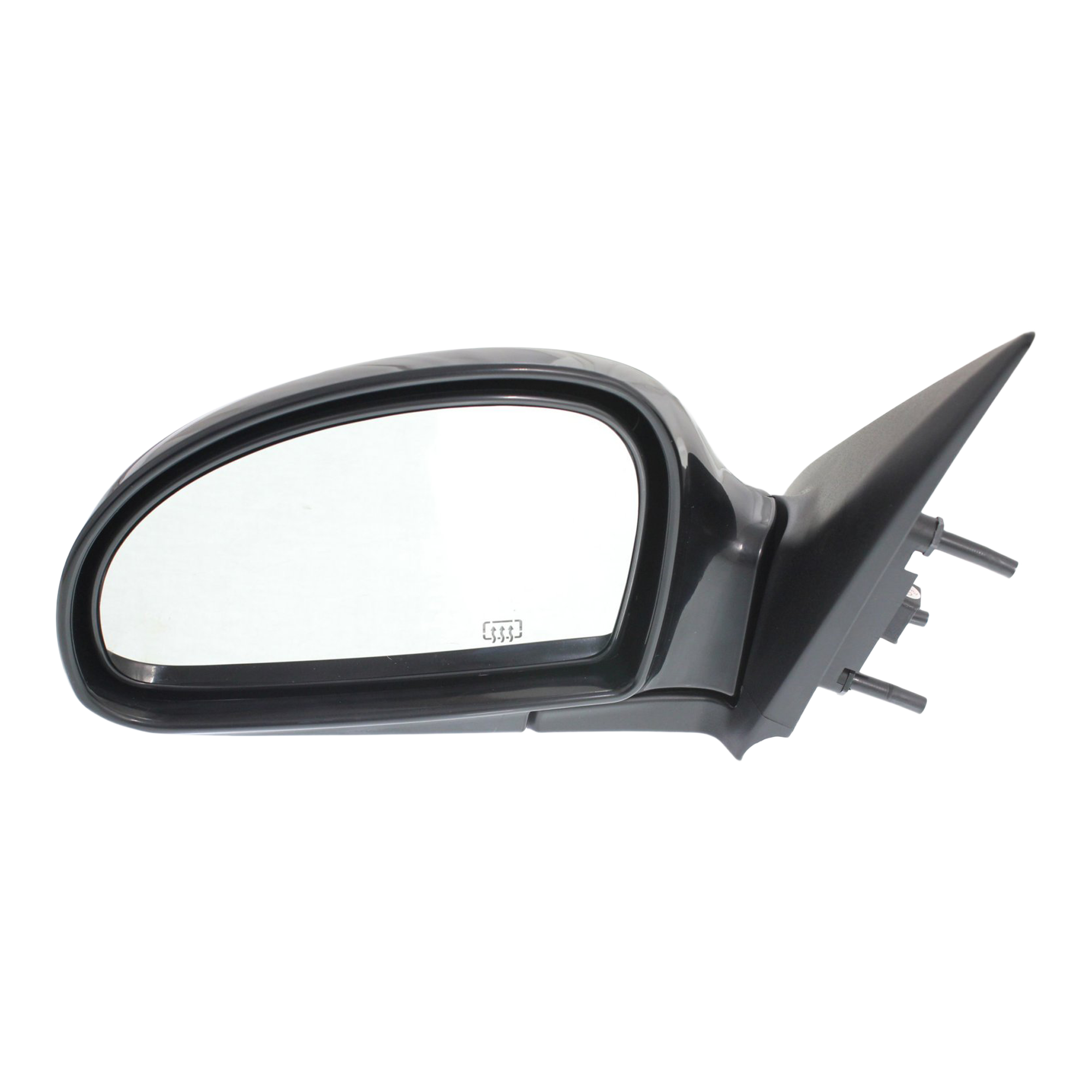 AM SPECTRA5-07-09 MIRROR LH Power Manual Folding Heated Textured From 7-1-07 SKU JKI05EL Partslink KI1320154 OEM 876102F102