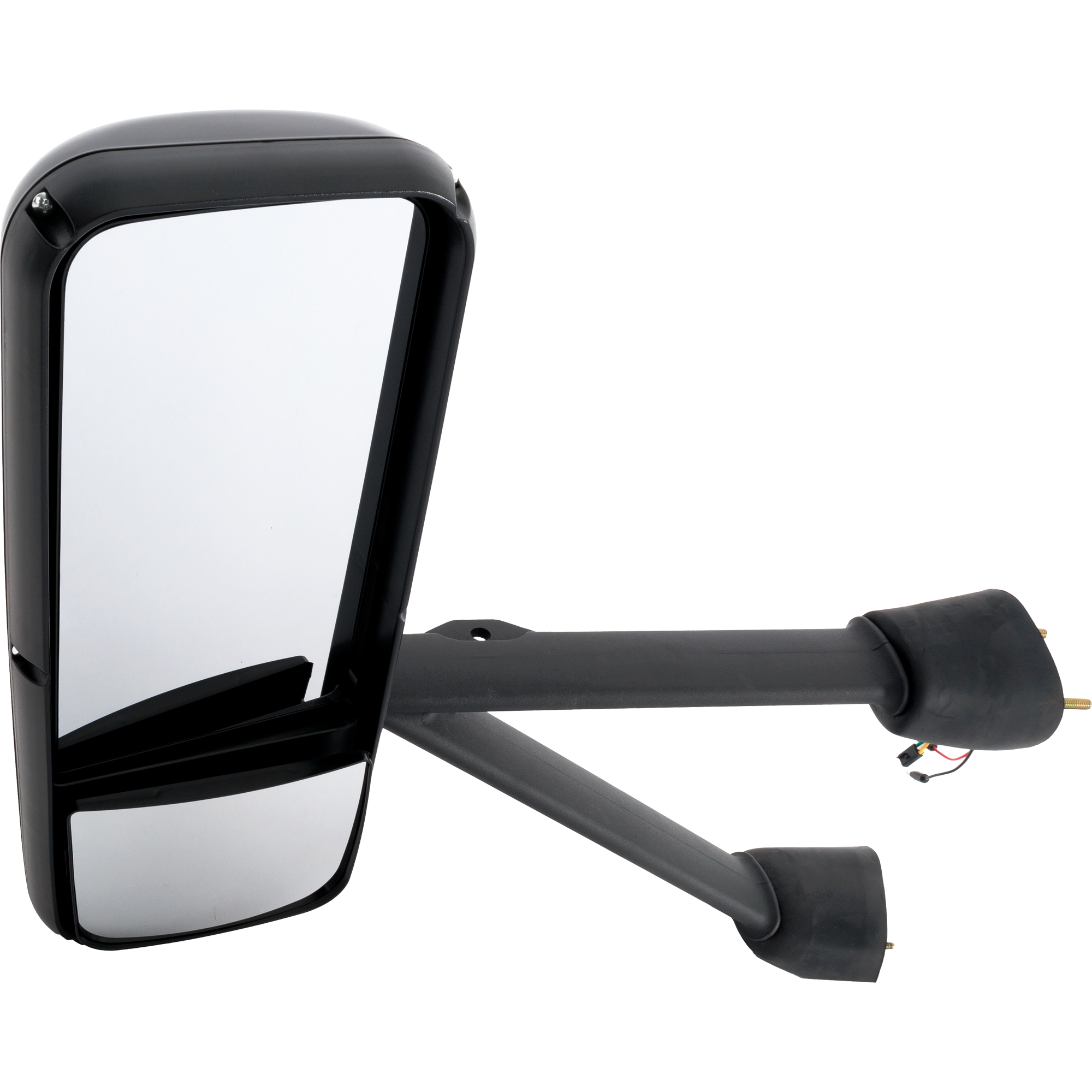 AM KENWORTH T660-08-17 MIRROR LH Power Manual Folding Heated Paintable w Arm No Signal Light SKU JKW08EL HD OEM R59101921 R591061102