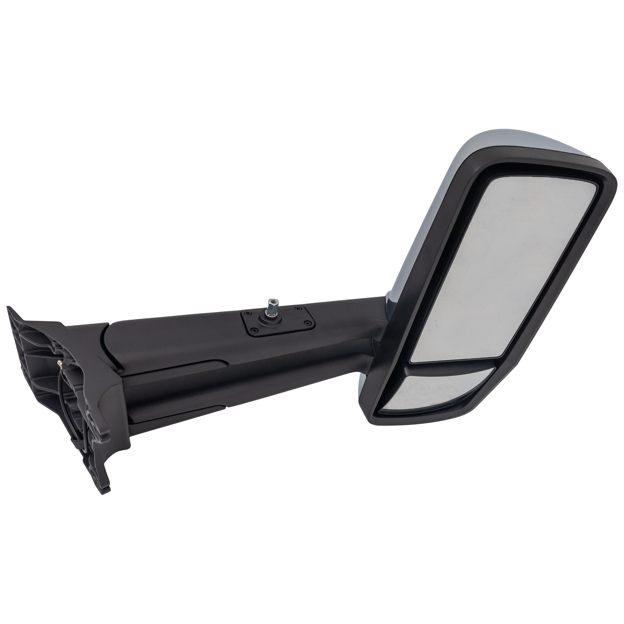AM KENWORTH T680 T880-17-24 MIRROR RH Power Non Folding Heated Chrome w CB Cable SKU JKW11ECR HD OEM R596092221100 R226298300