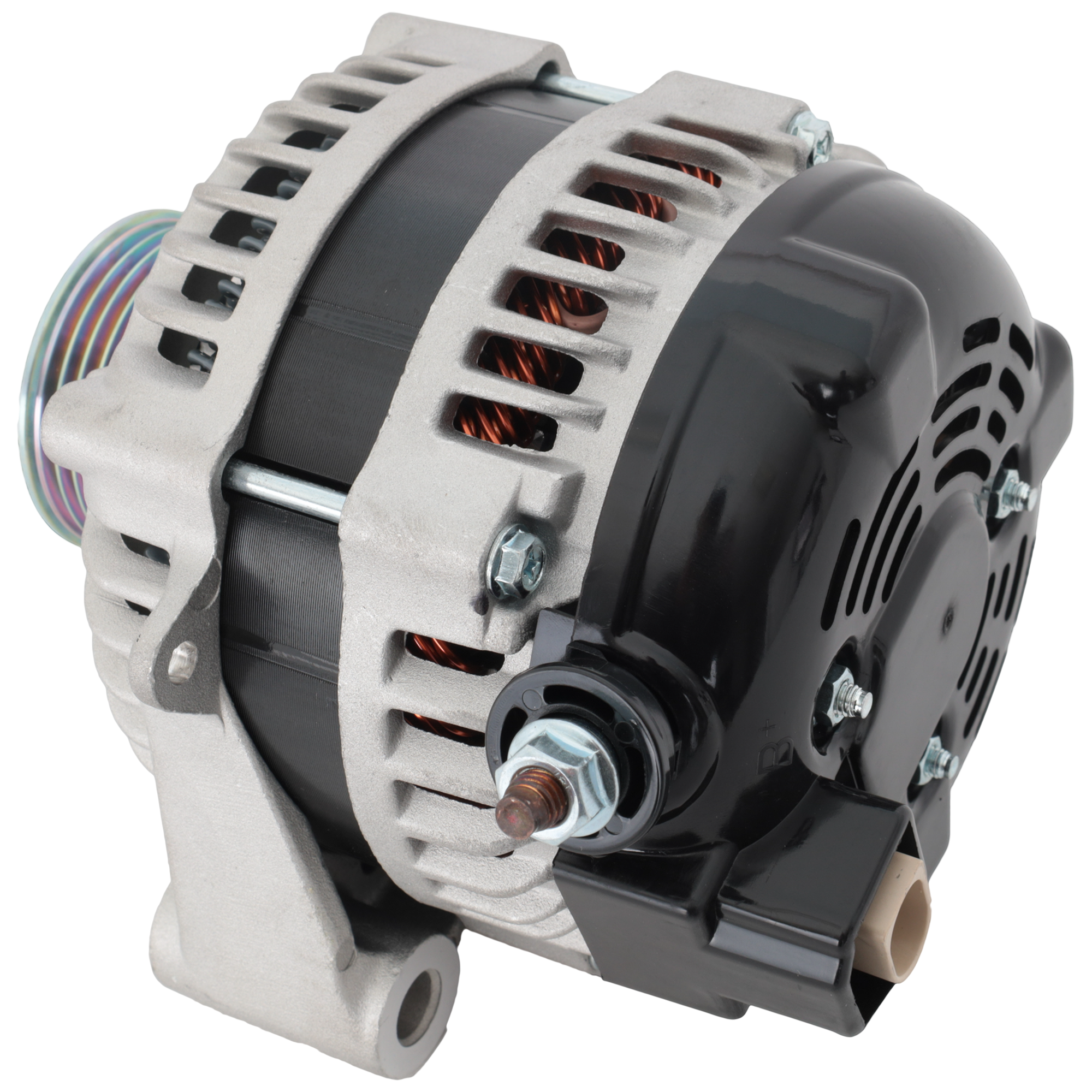 AM RANGE ROVER SPORT LR4-10-13 ALTERNATOR 12 Volts 150 Amp 6 Grooves Clockwise SKU JL33010003 OEM 1042101470