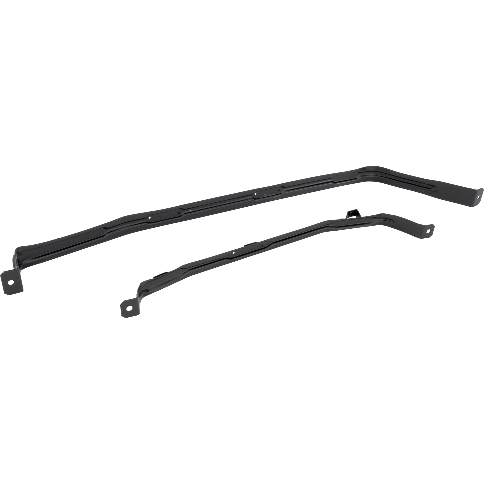 AM RX350 RX450H 10-15 FUEL TANK STRAP Set of 2-34 in. Strap 1 Length 56.50 in. Strap 2 Length SKU JL67070008 OEM 7760148080-7760248070