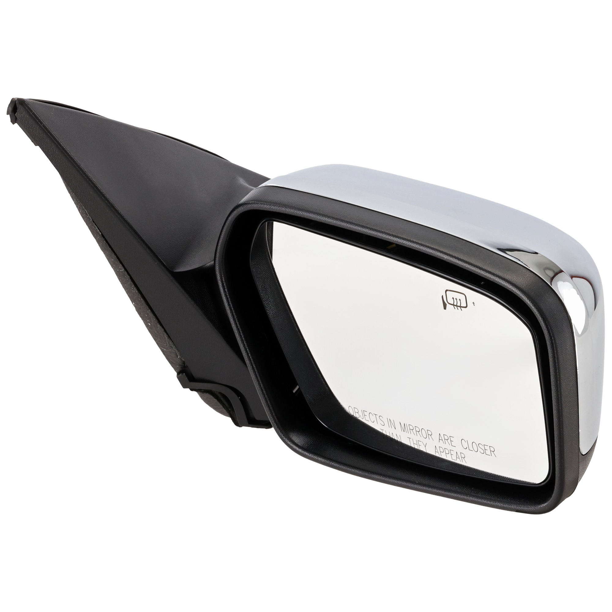AM ZEPHYR 06-06 MKZ 07-10 MIRROR RH Power Non Folding Heated Chrome w Memory and Puddle Light SKU JLN12ER Partslink FO1321322 OEM 6H6Z17682B