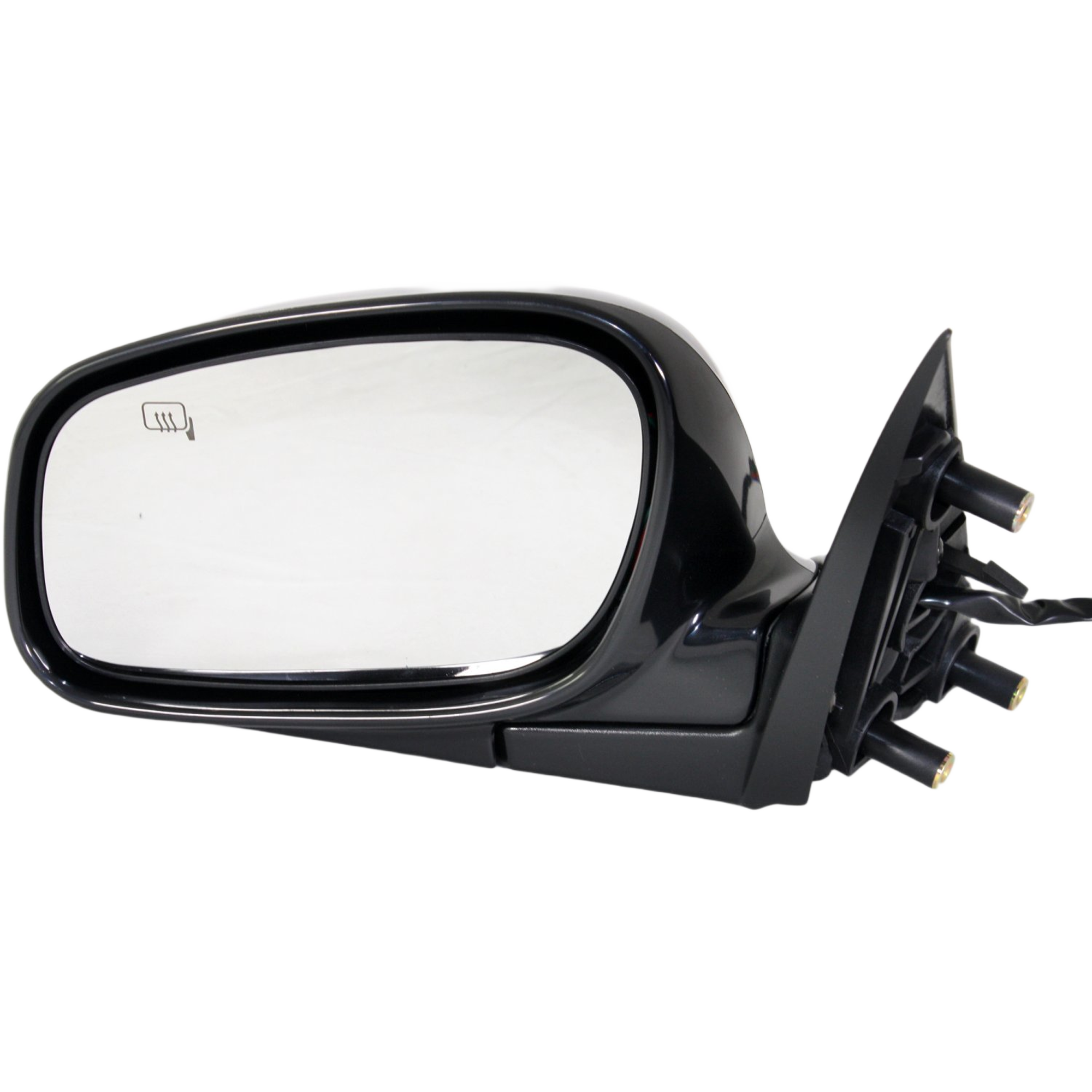 AM TOWN CAR 03-04 MIRROR LH Power Manual Folding Heated Paintable No Memory To 3-8-04 SKU JLN14EL Partslink FO1320324 OEM 4W1Z17683BA PFM
