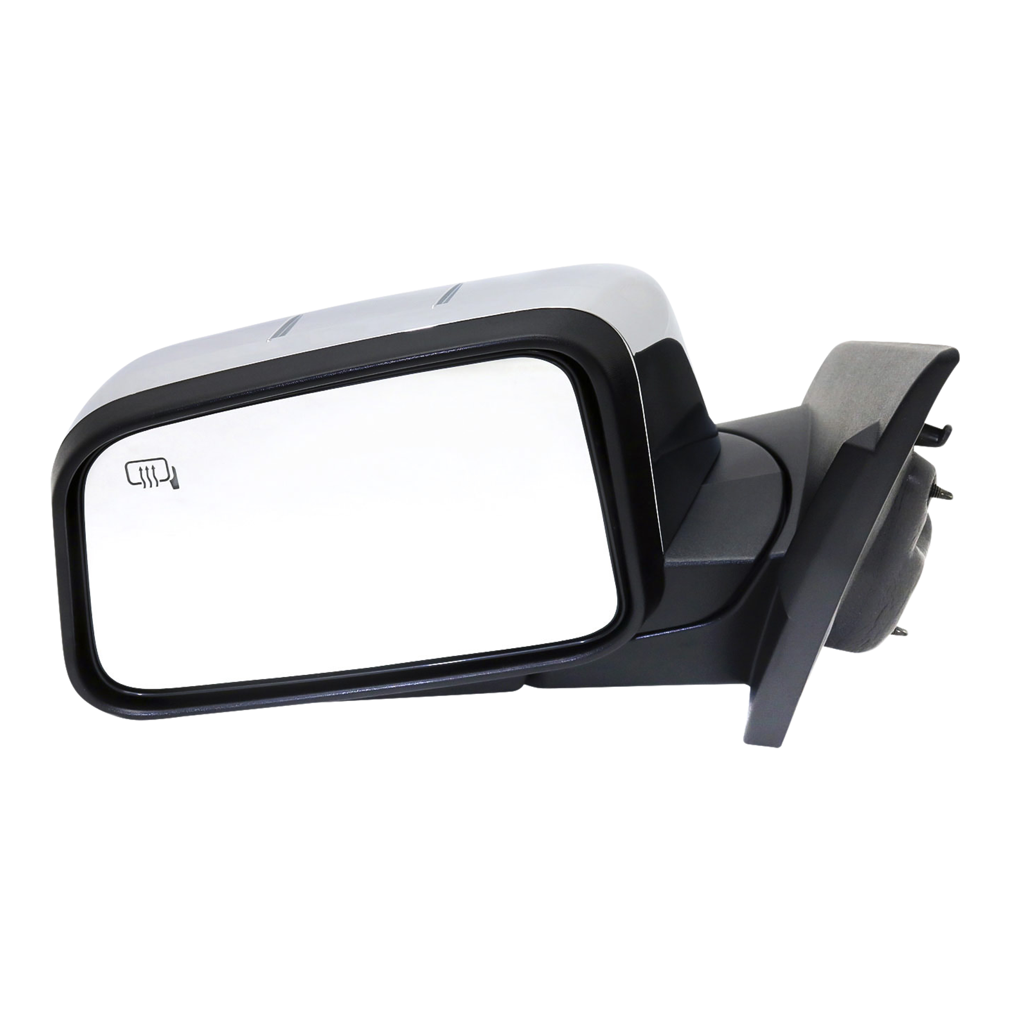 AM MKX 07-07 MIRROR LH Power Manual Folding Heated Chrome w Puddle Light Memory SKU JLN24CL Partslink FO1320466 OEM 7A1Z17683BB