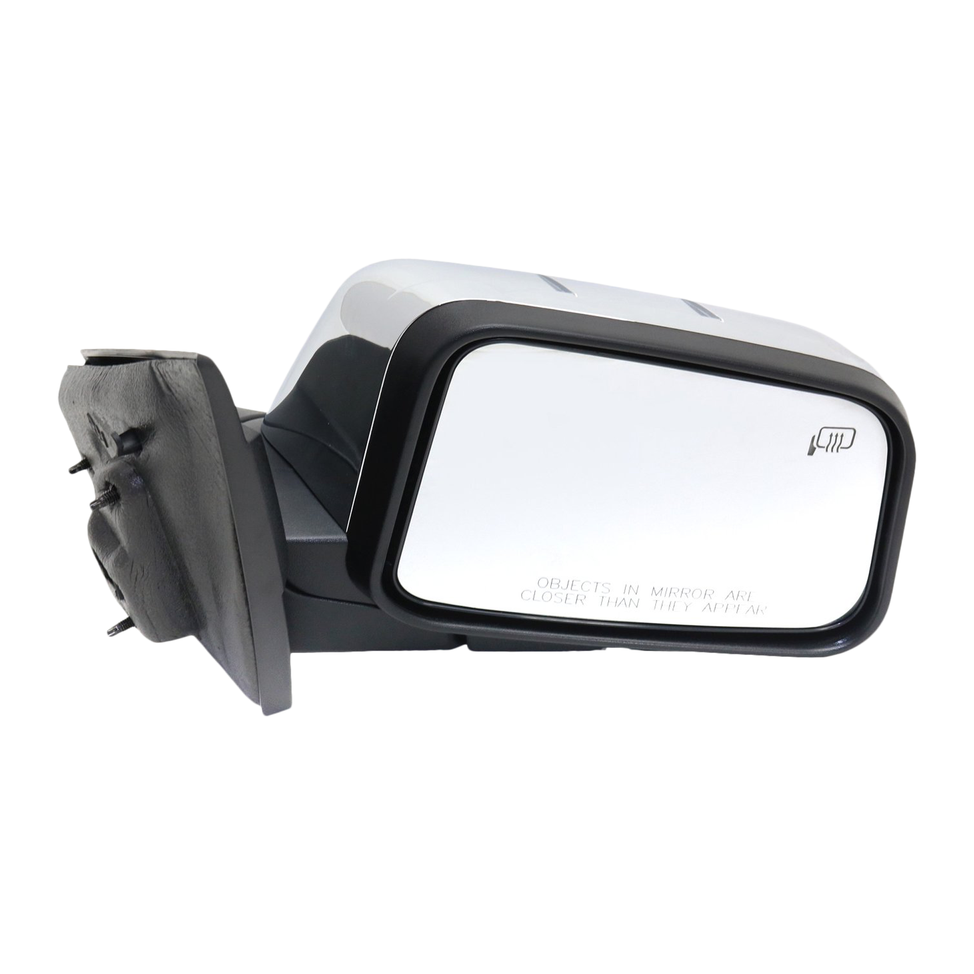 AM MKX 07-07 MIRROR RH Power Manual Folding Heated Chrome w Puddle Light Memory SKU JLN24CR Partslink FO1321466 OEM 7A1Z17682BB