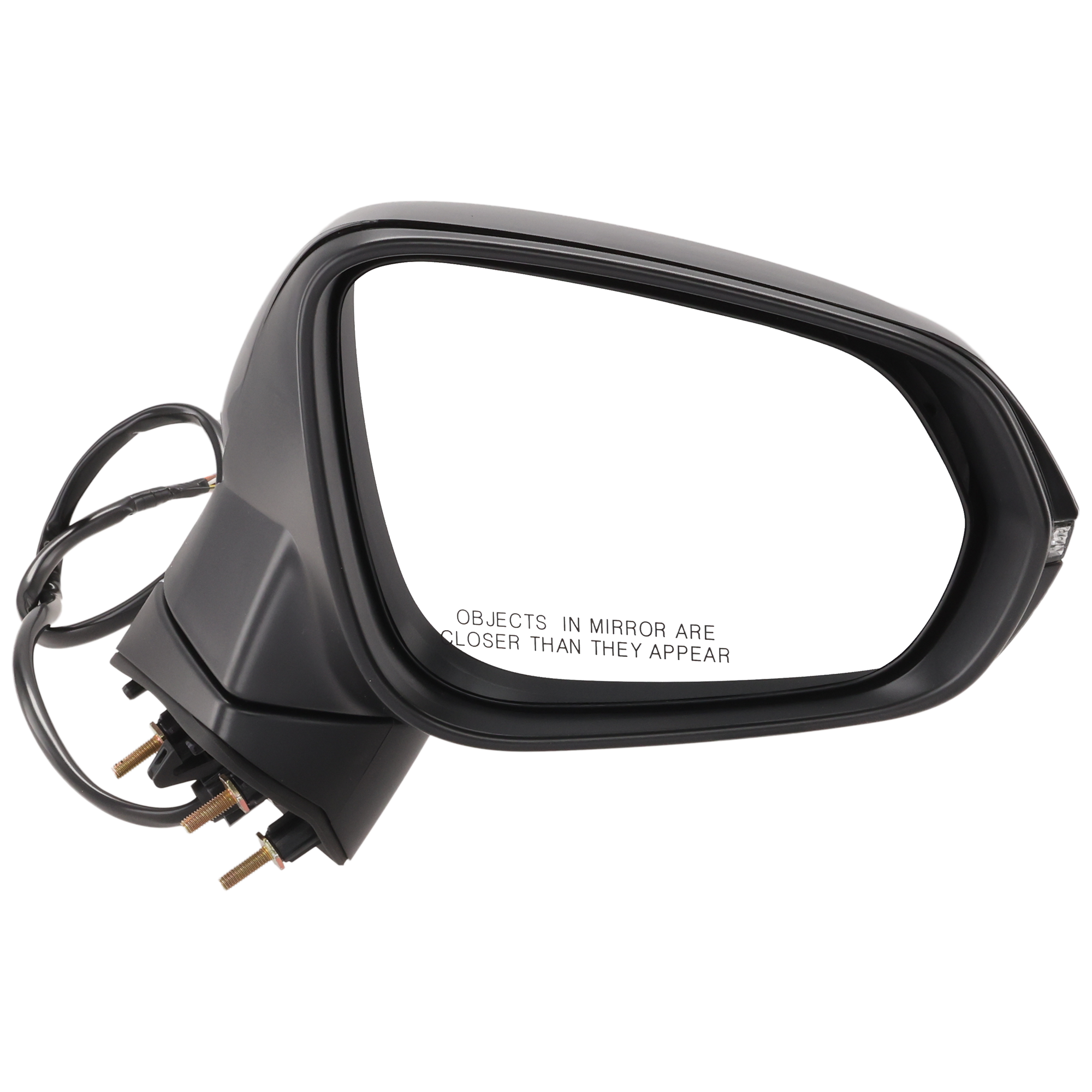 AM RX350 RX350L 16-19 RX450H 18-19 MIRROR RH Power Manual Folding Heated Paintable w Memory and Signal Light No Auto dimming and BSD SKU JLX07ER S Partslink LX1321154 OEM 879100E230C0