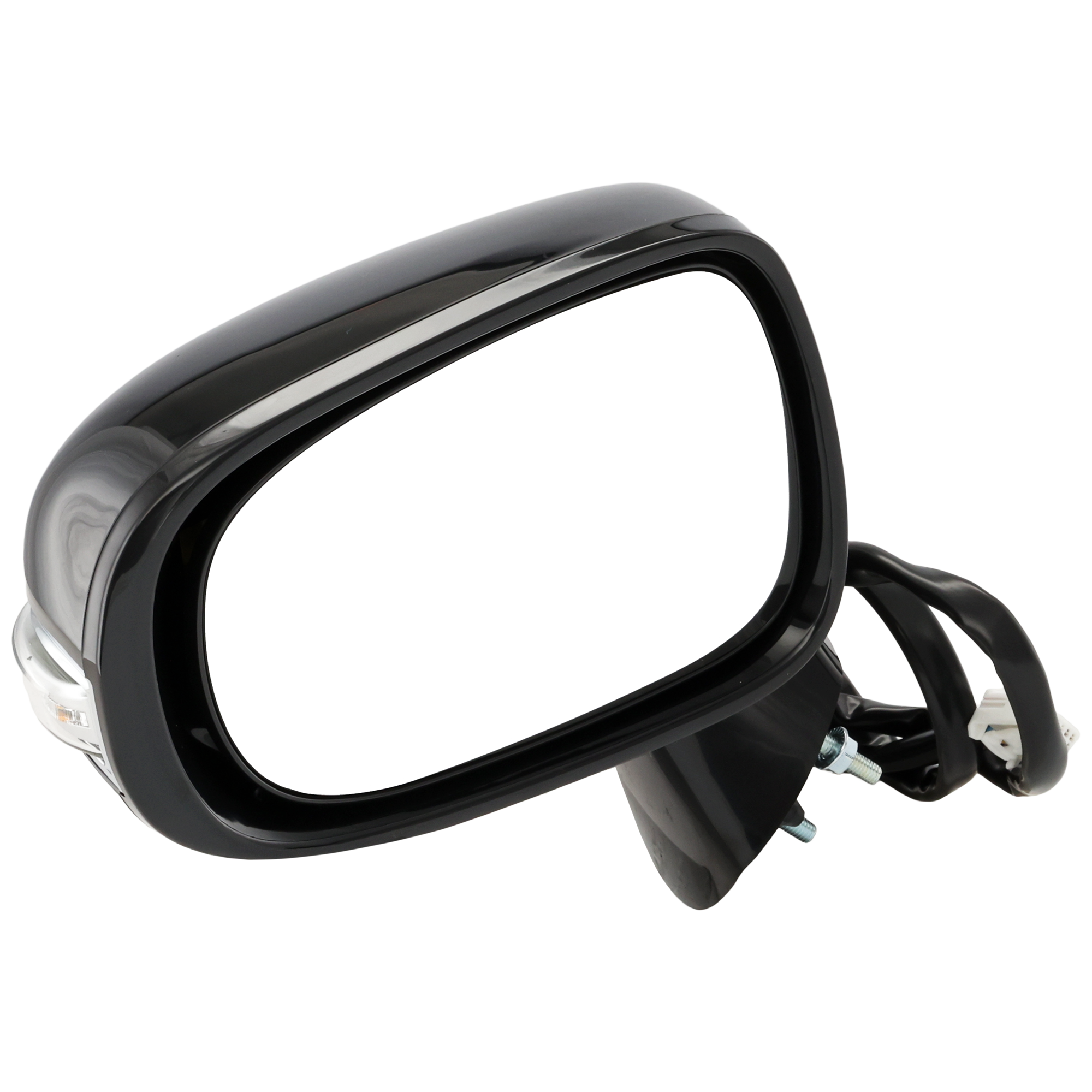 AM ES350-10-12 MIRROR LH Power Manual Folding Heated Paintable w In housing Signal Light and Memory No Auto dimming and BSD SKU JLX32EL S Partslink LX1320135 OEM 8794033841C0