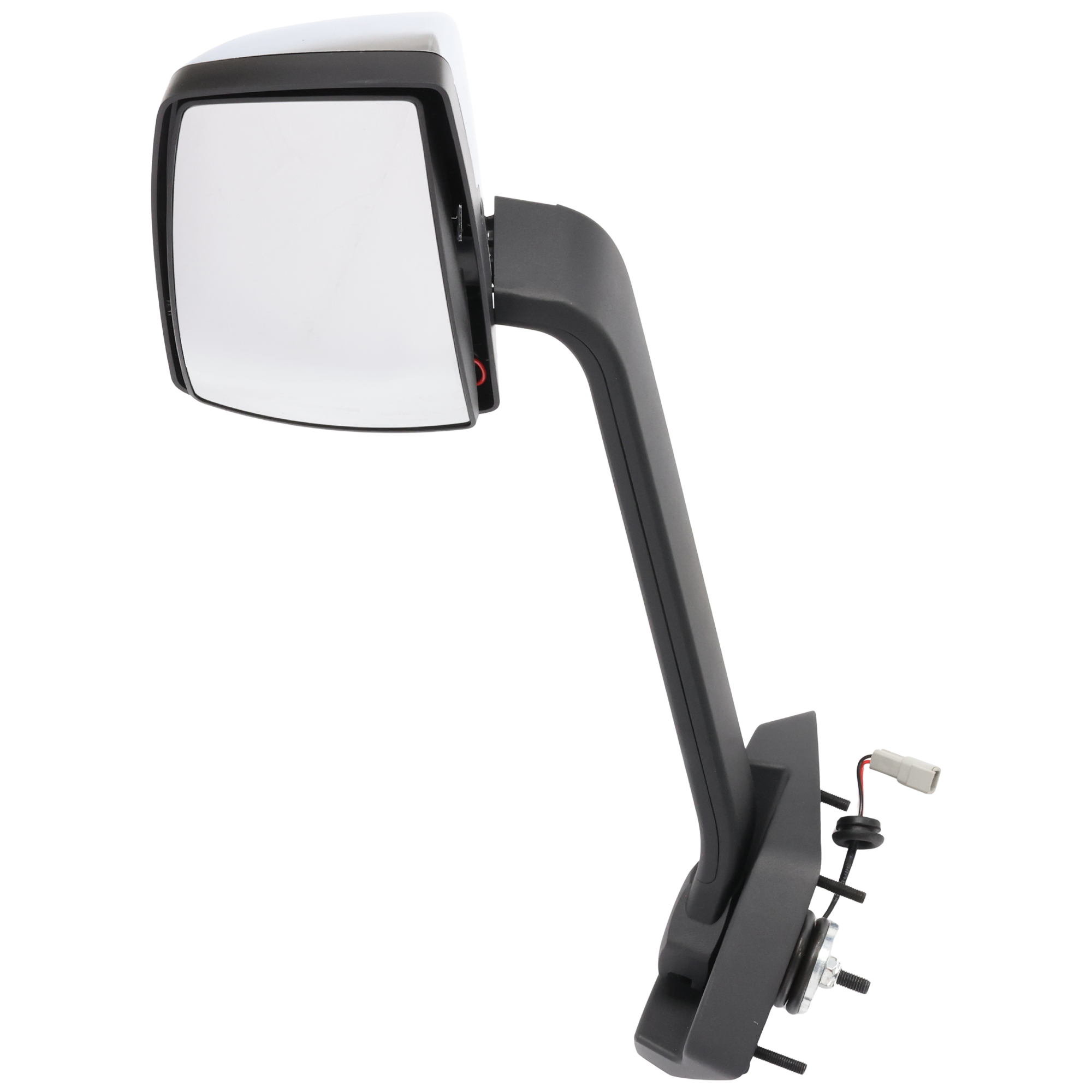 AM MACK ANTHEM 18-24 HOOD MIRROR RH Manual Adjust Heated Chrome SKU JM02R HD OEM 23749806 PFM