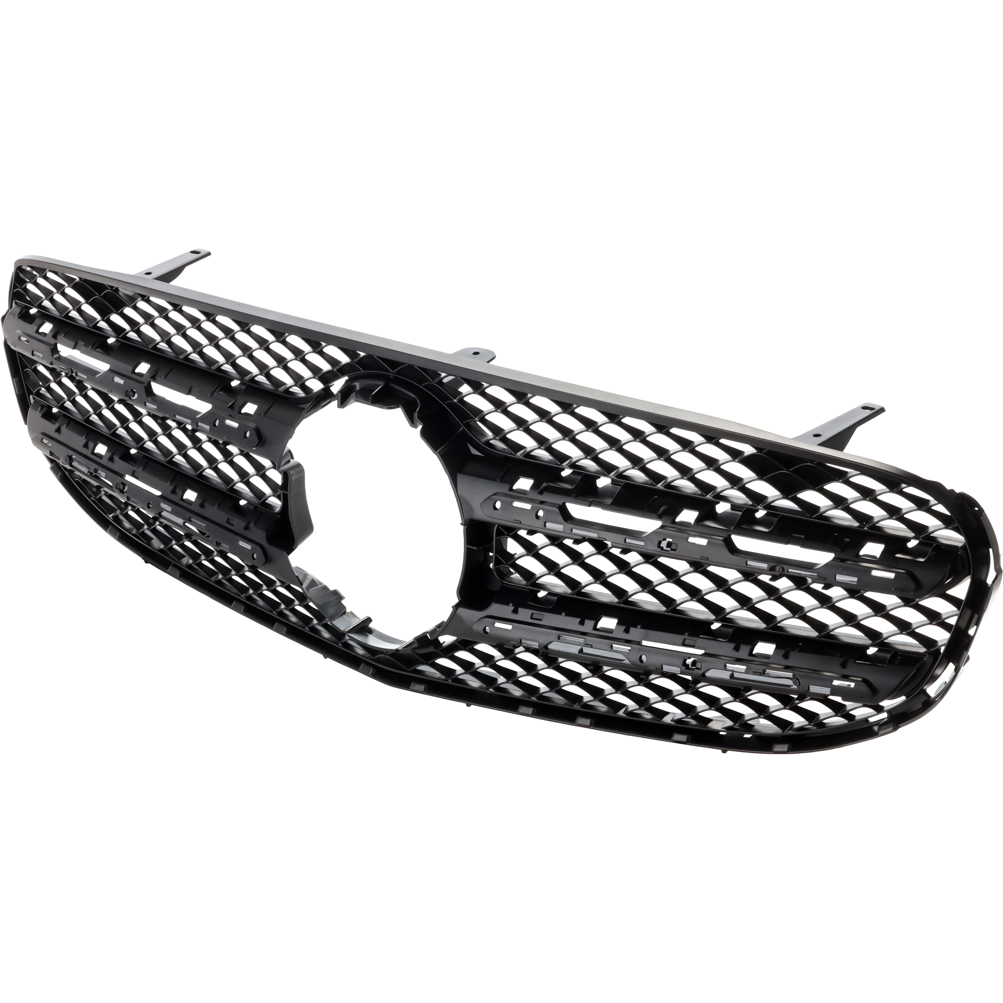 AM GLC300-20-22 GRILLE Paint to Match w o AMG Styling Package and Camera Hole SUV SKU JM07010001 Partslink MB1200219 OEM 2538882800