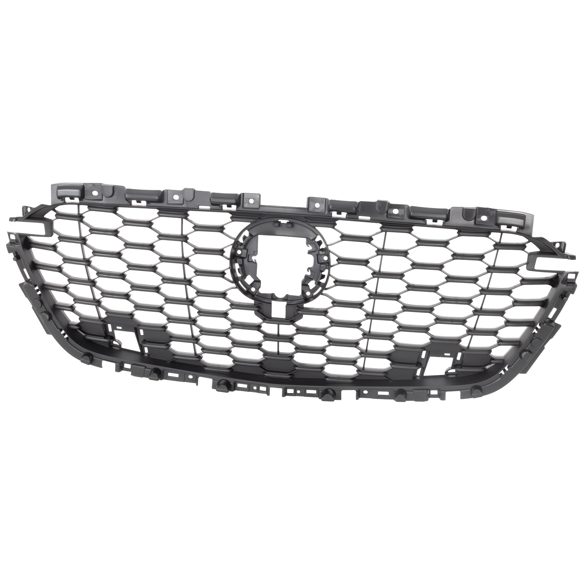 AM CX 90-24-24 GRILLE Textured Black Honeycomb Type SKU JM07010006 Partslink MA1200231 OEM KAAA50711