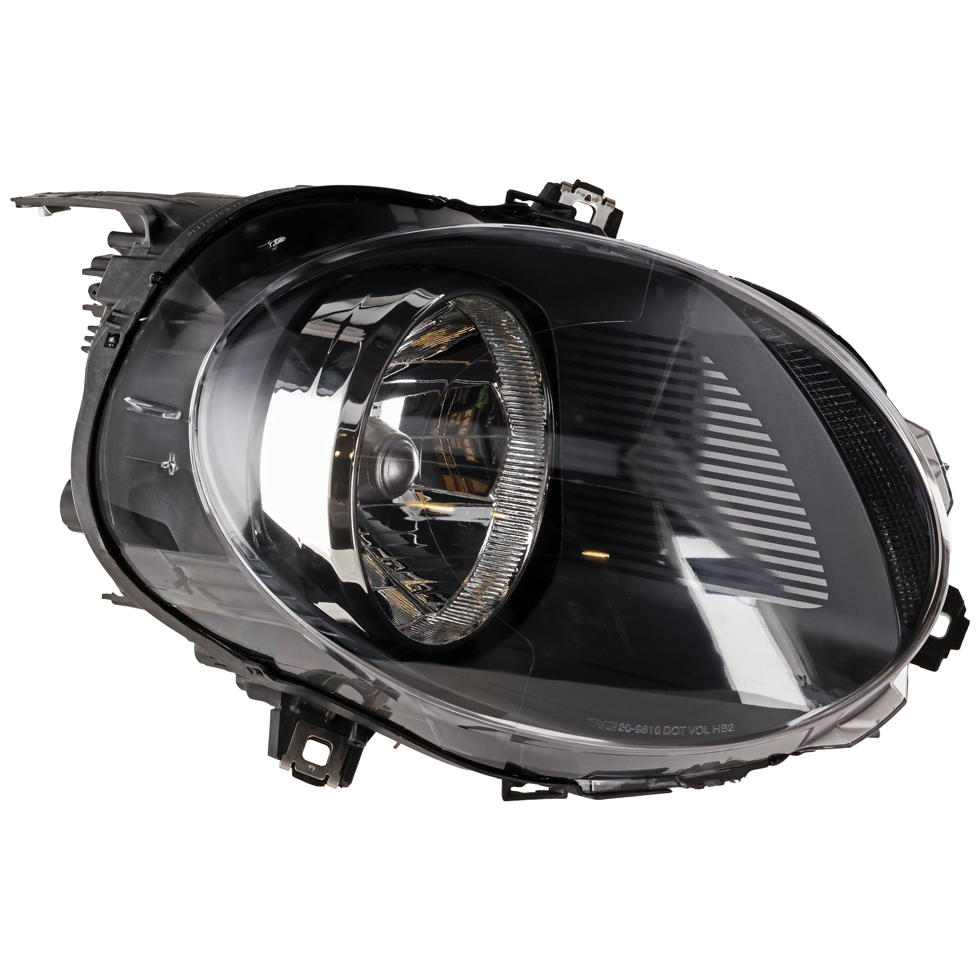 AM COOPER 19-21 HEAD LAMP LH Lens and Housing LED w White Turn Signal Light Convertible 19-21 Hatchback 19-21 Wagon 2000 SKU JM10010002U Partslink MC2518104 OEM 63117433795