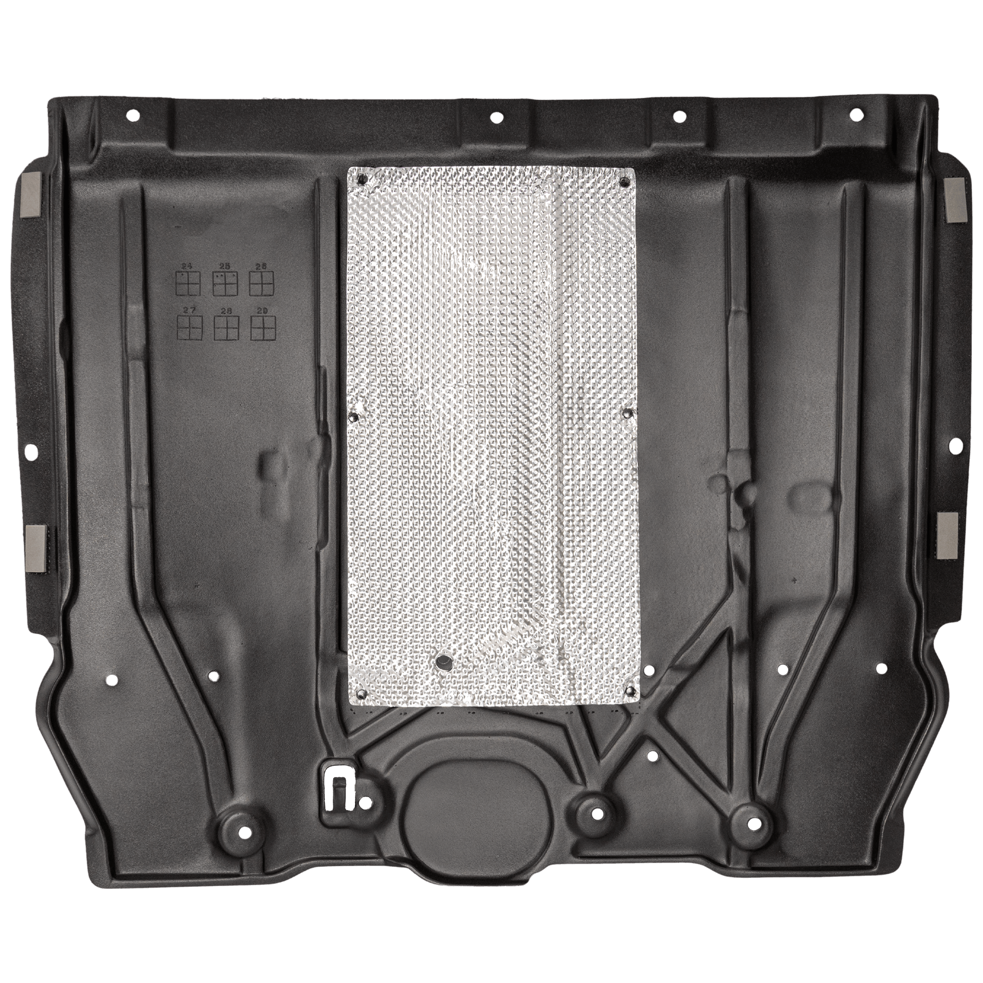 AM A220-19-22 GLB250-20-25 ENGINE SPLASH SHIELD Injection Form w o Insulation Foam SKU JM31010006 Partslink MB1228207 OEM 2475200900