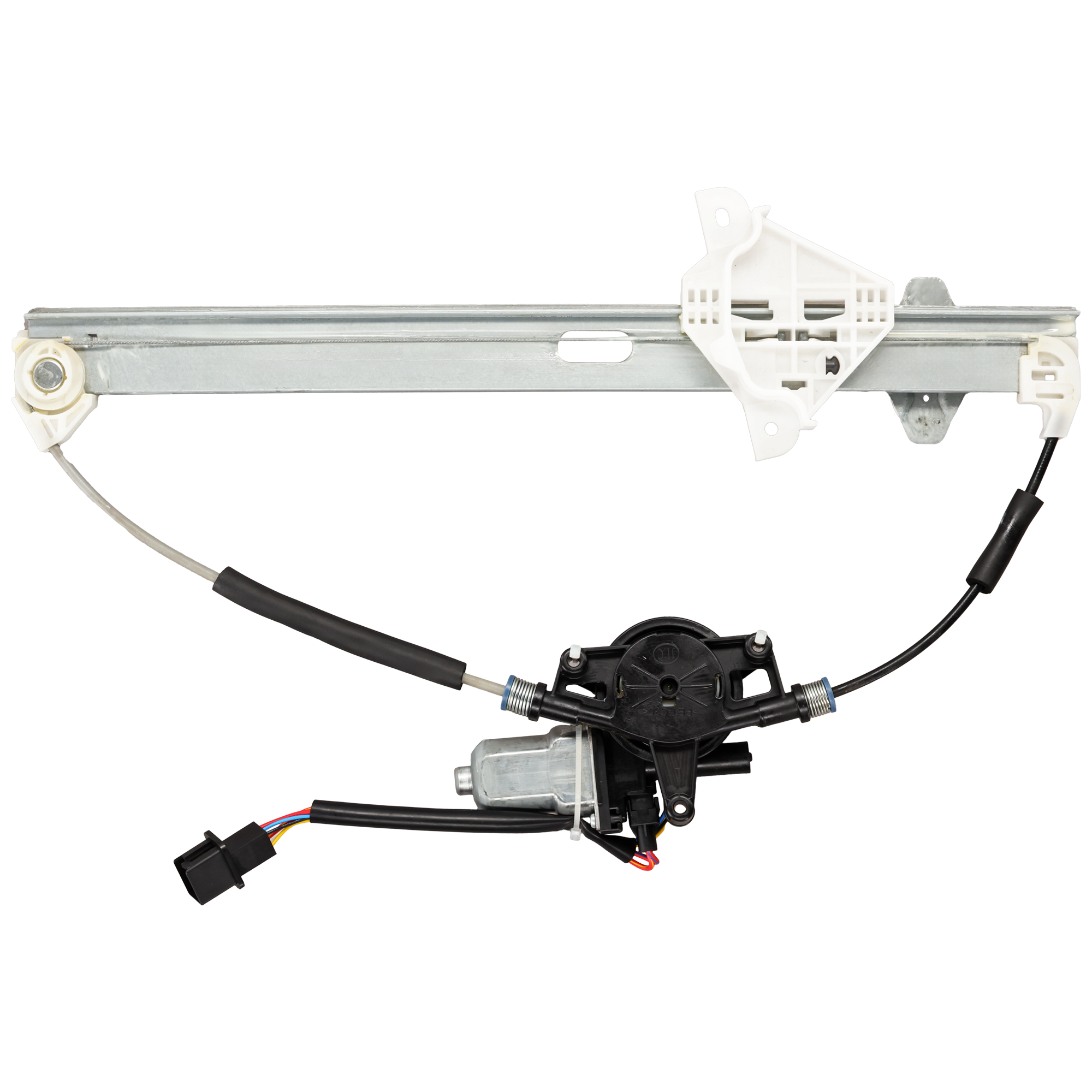 AM CX 3-16-22 FRONT WINDOW REGULATOR LH Power w Motor 6 Pins SKU JM46290002 Partslink MA1350134 OEM D10E59590B PFM