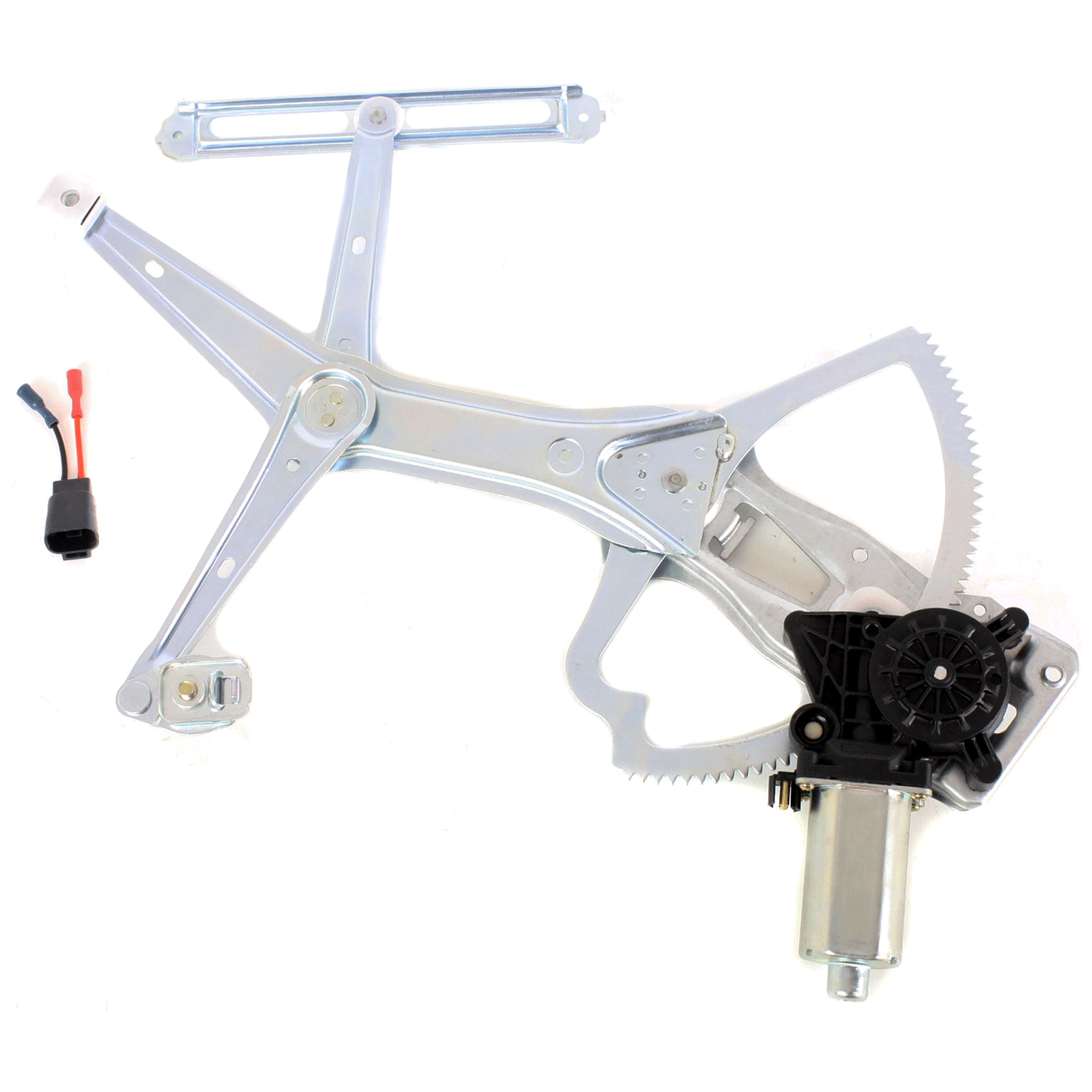 AM ML CLASS 98-05 FRONT WINDOW REGULATOR RH Power w Motor 163 Chassis SKU JM462949 Partslink MB1351111 OEM 1637201246 PFM