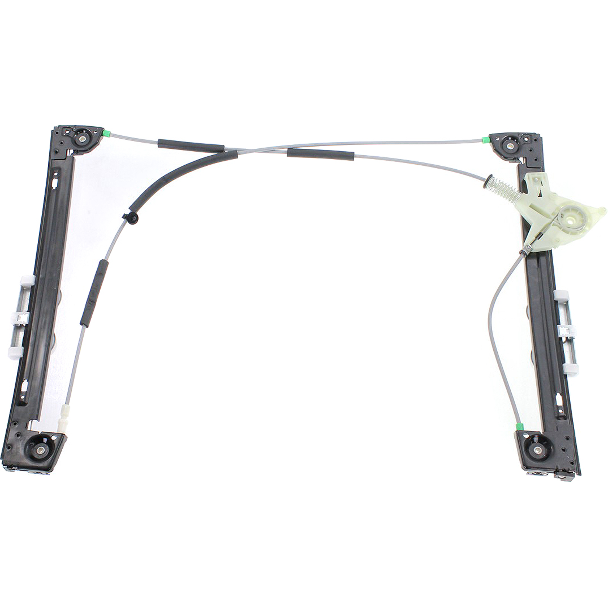 AM COOPER 05-08 FRONT WINDOW REGULATOR LH Power w o Motor Convertible 05-08 Hatchback 06-06 SKU JM462982 Partslink MC1350101 OEM 51337162163