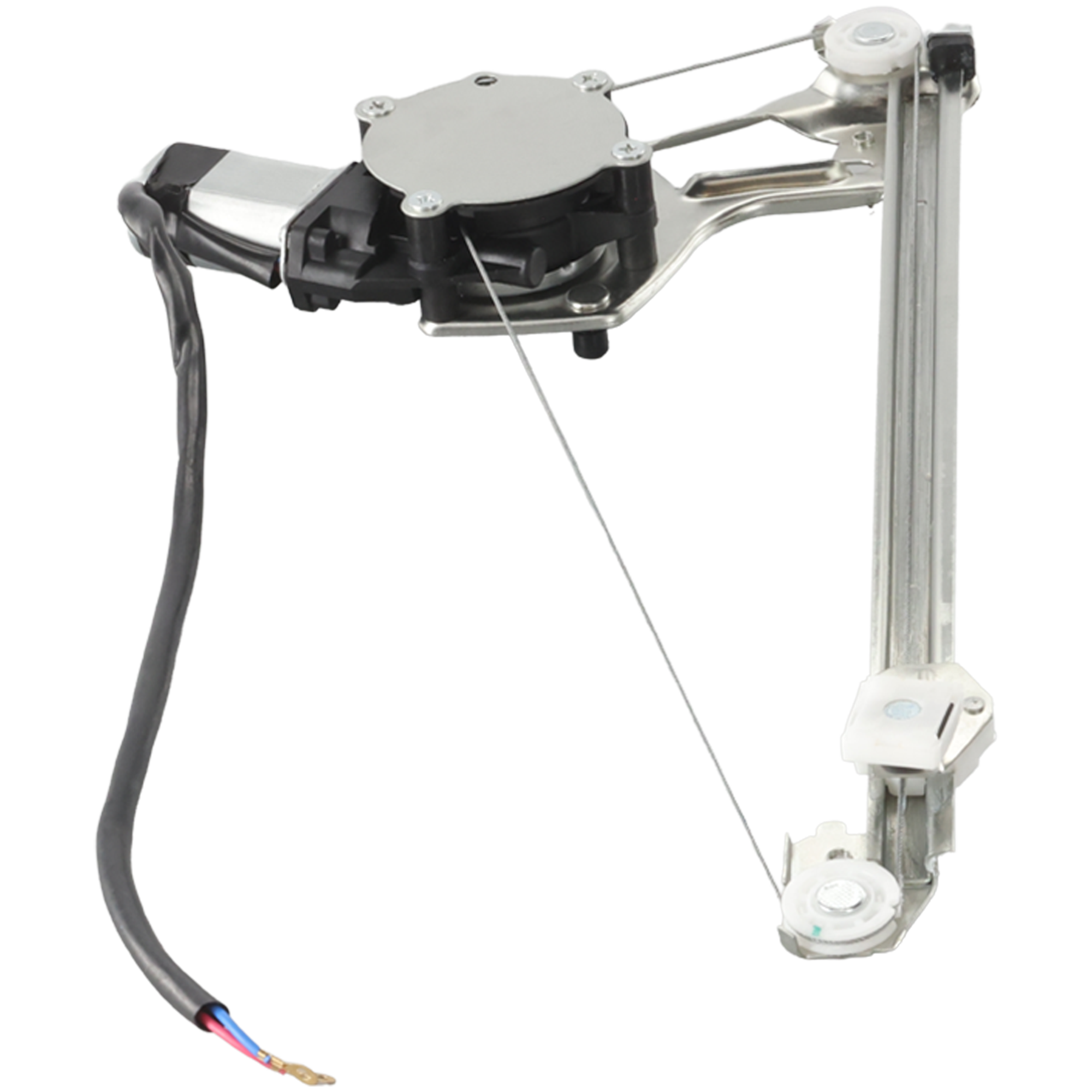 AM E CLASS 86-95 REAR WINDOW REGULATOR RH Power w Motor Coupe Sedan Wagon 124 Chassis SKU JM491711 Partslink MB1551101 OEM 1247300846