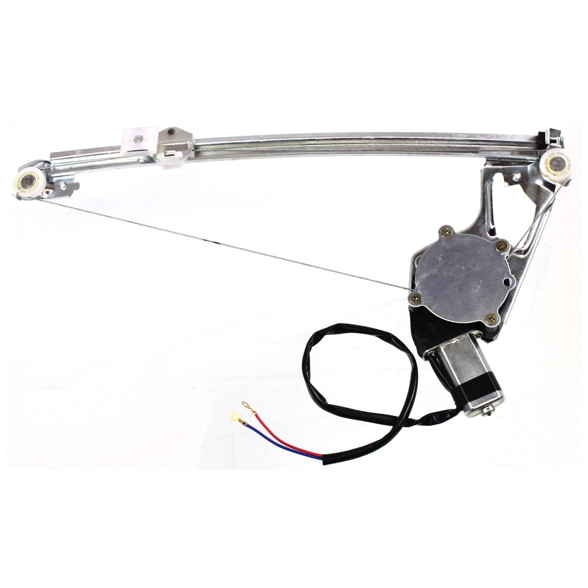 AM E CLASS 86-95 REAR WINDOW REGULATOR LH Power w Motor Coupe Sedan Wagon 124 Chassis SKU JM491712 Partslink MB1550101 OEM 1247300746