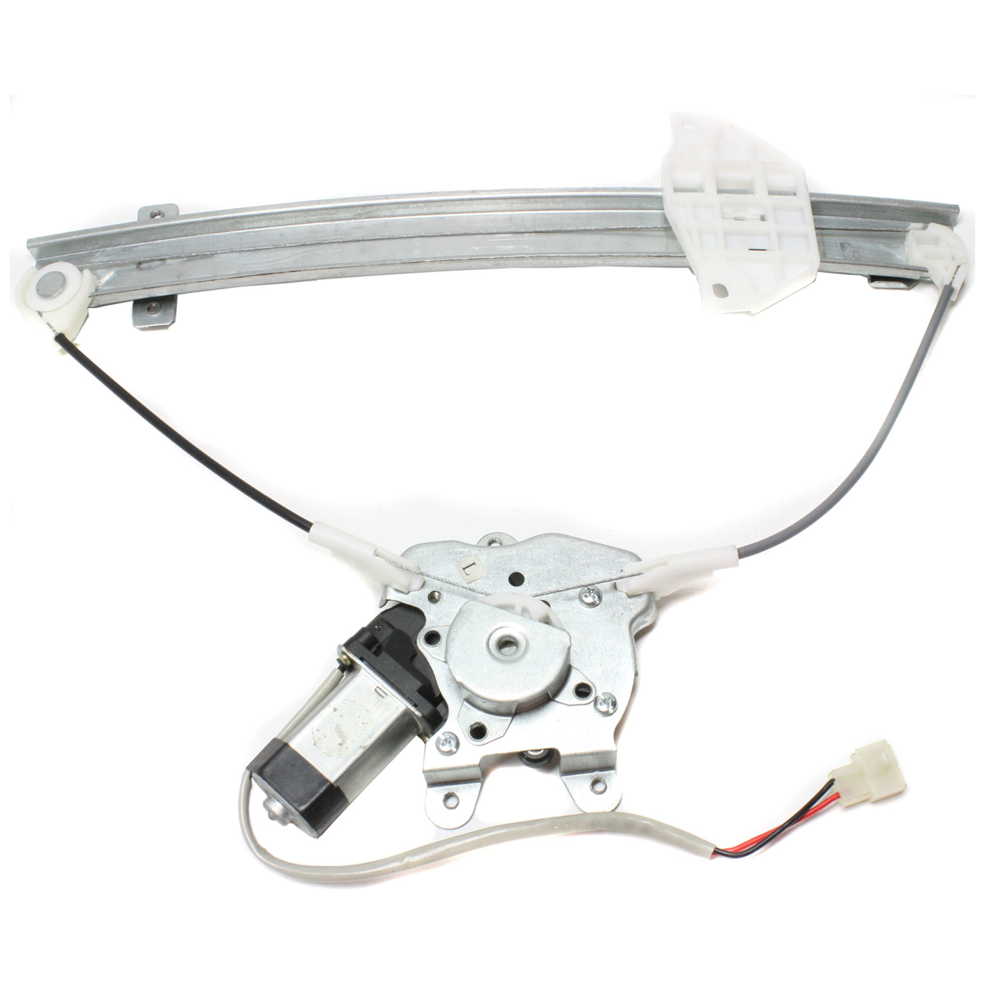 AM MIRAGE 97-01 REAR WINDOW REGULATOR LH Power w Motor Sedan SKU JM491716 Partslink MI1550108 OEM MR200607 PFM