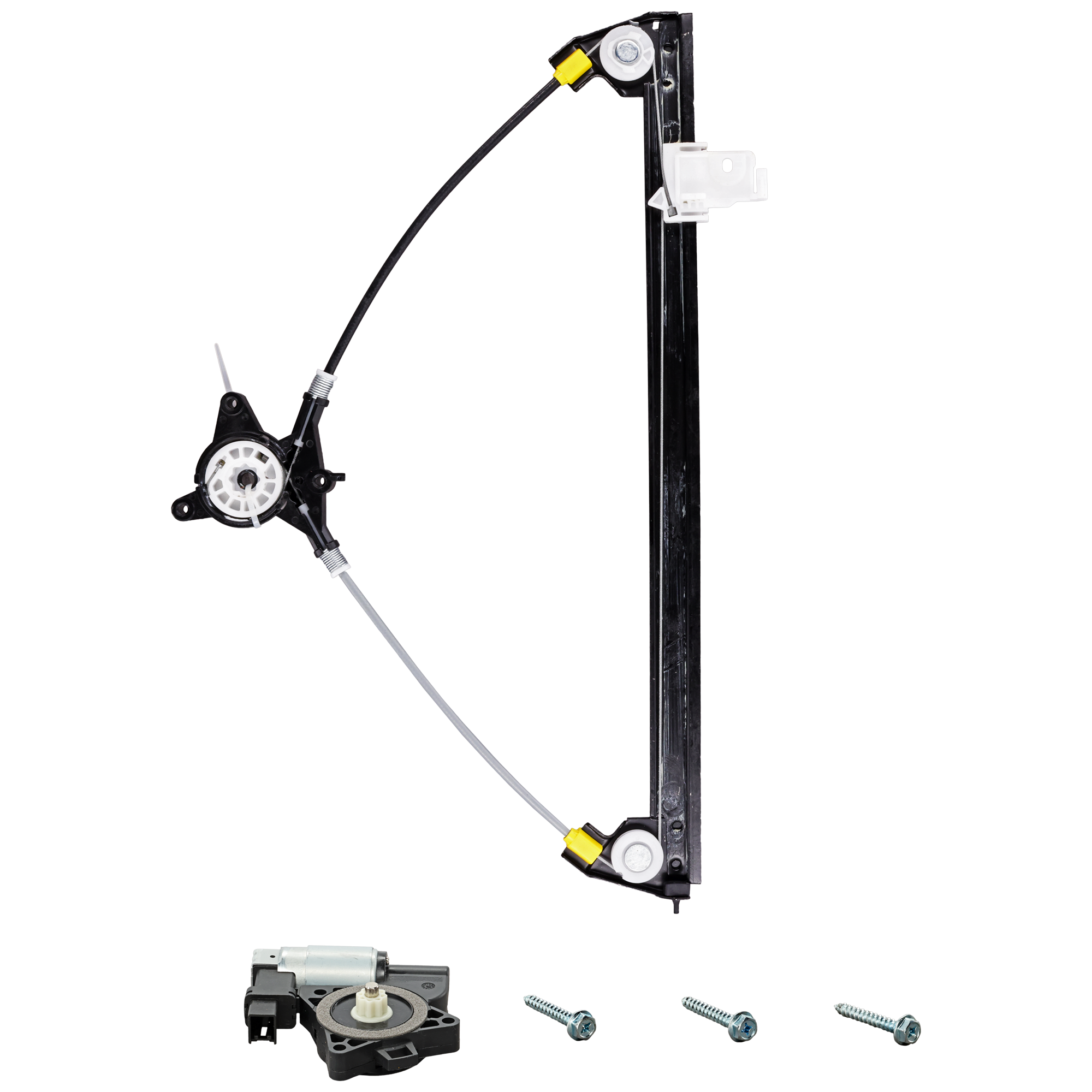 AM CX 7-07-12 REAR WINDOW REGULATOR LH Power w Motor SKU JM491750 Partslink MA1550121 MA1357102 OEM EG2173590C PFM GJ6A5858XC