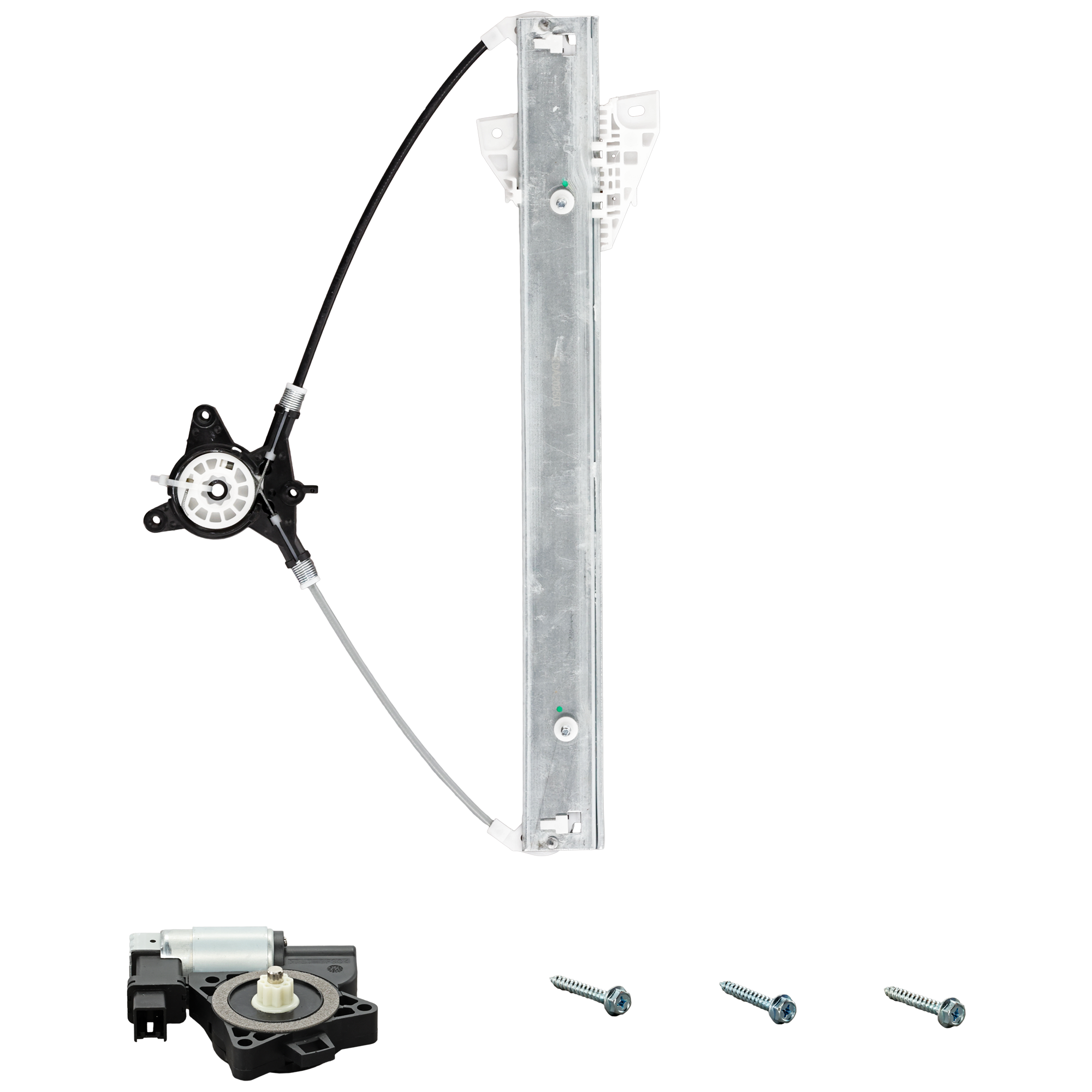 AM CX 9-07-15 REAR WINDOW REGULATOR RH Power w Motor SKU JM491751 Partslink MA1551120 MA1357102 OEM TD1172590A PFM GJ6A5858XC