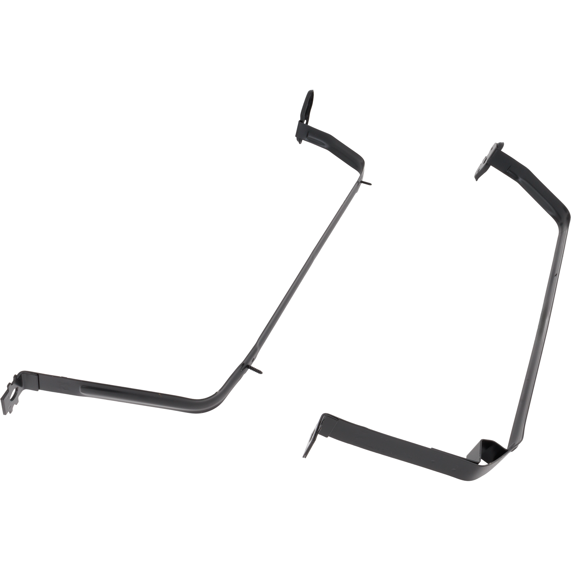 AM MAZDA 3-10-13 FUEL TANK STRAP Set of 2-38-1-4 in. and 39 in. Length SKU JM67070008 OEM BBM242710 BBM242710A BBM242720