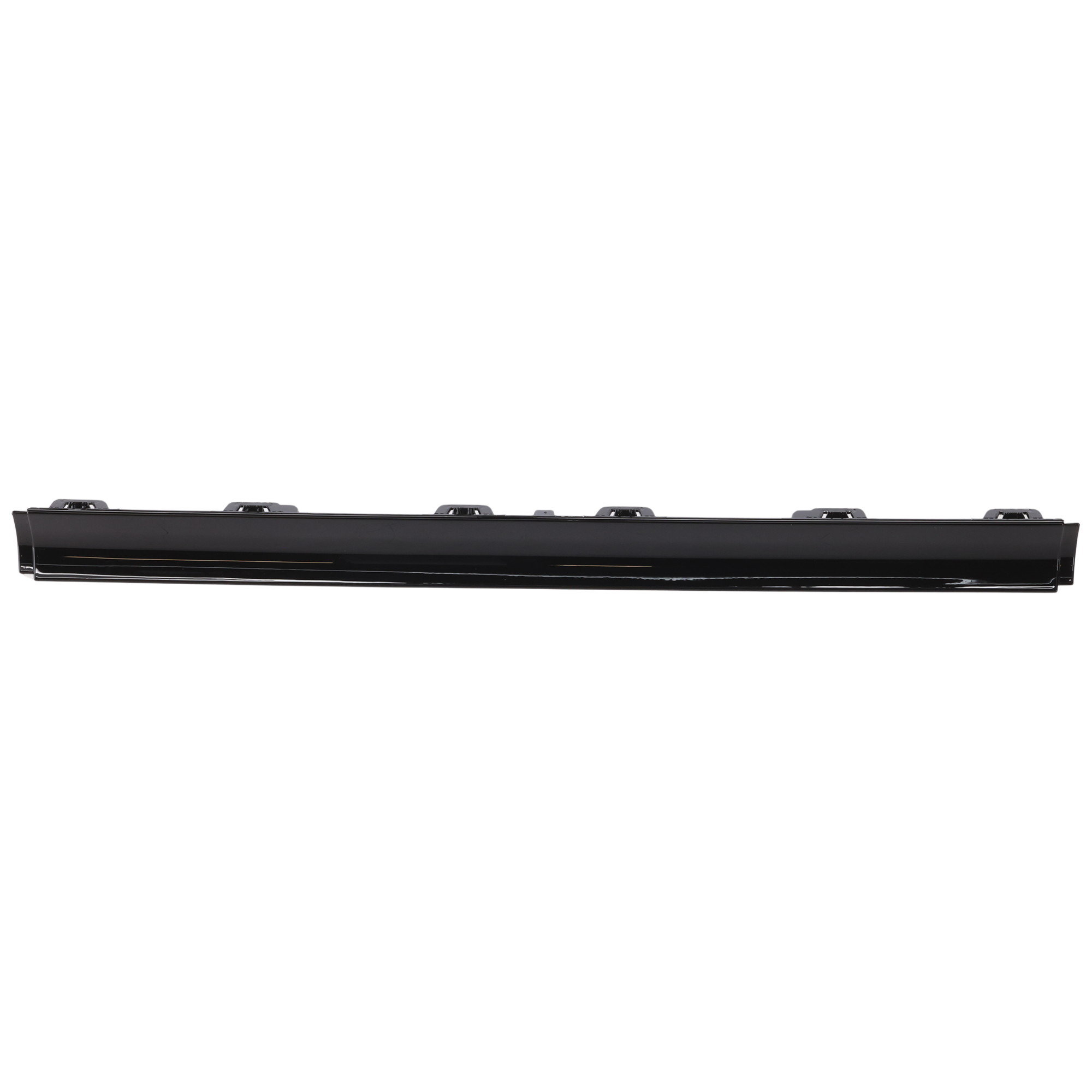 AM C43 AMG 22-23 REAR BUMPER MOLDING Center Black Sedan SKU JM76350001 Partslink MB1144152 OEM 2068854906