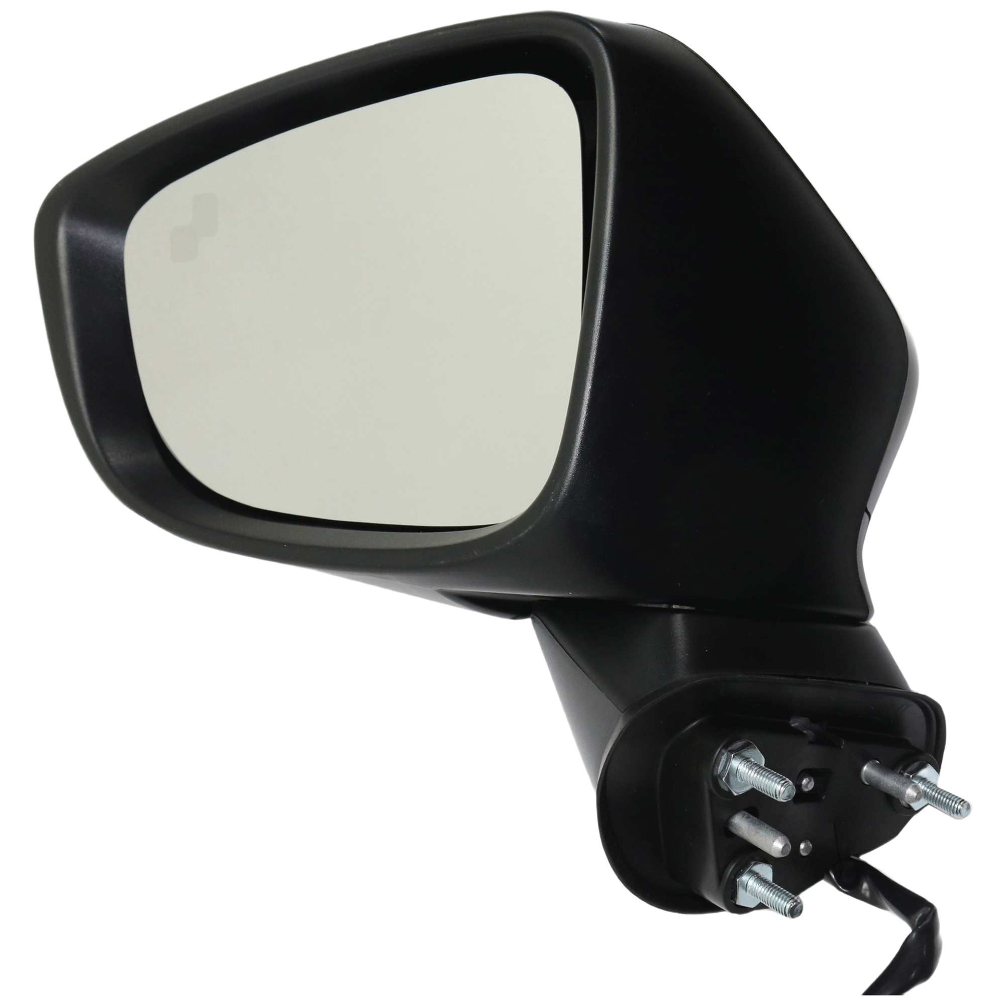 AM MAZDA 6-14-16 MIRROR LH Power Manual Folding Non Heated Paintable w BSD and Signal Light No Auto dimming and Surround View SKU JMA02EL S Partslink MA1320187 OEM GJS169181C PFM
