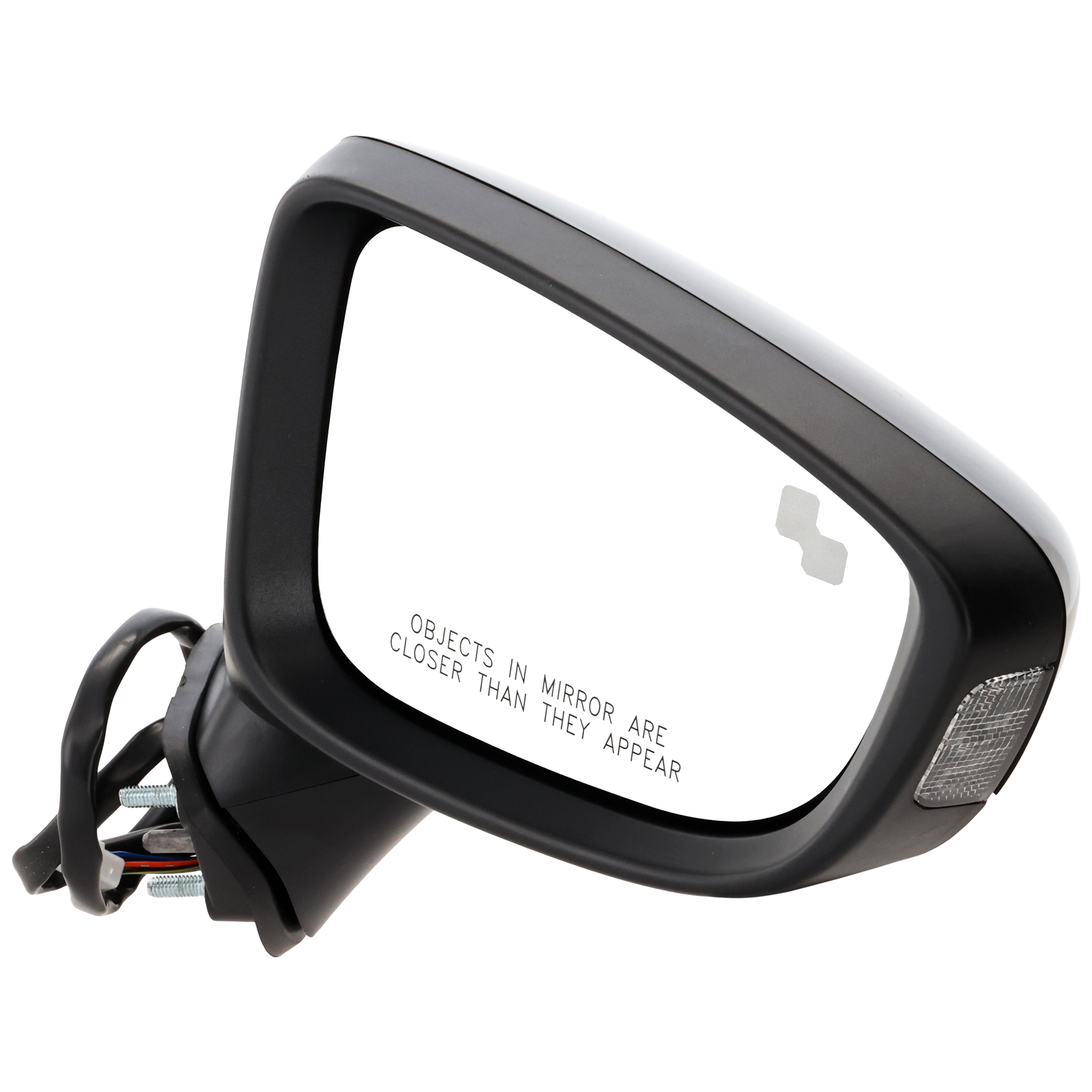 AM MAZDA 6-14-16 MIRROR RH Power Manual Folding Non Heated Paintable w BSD and Signal Light No Auto dimming and Surround View SKU JMA02ER S Partslink MA1321187 OEM GJS169121C PFM