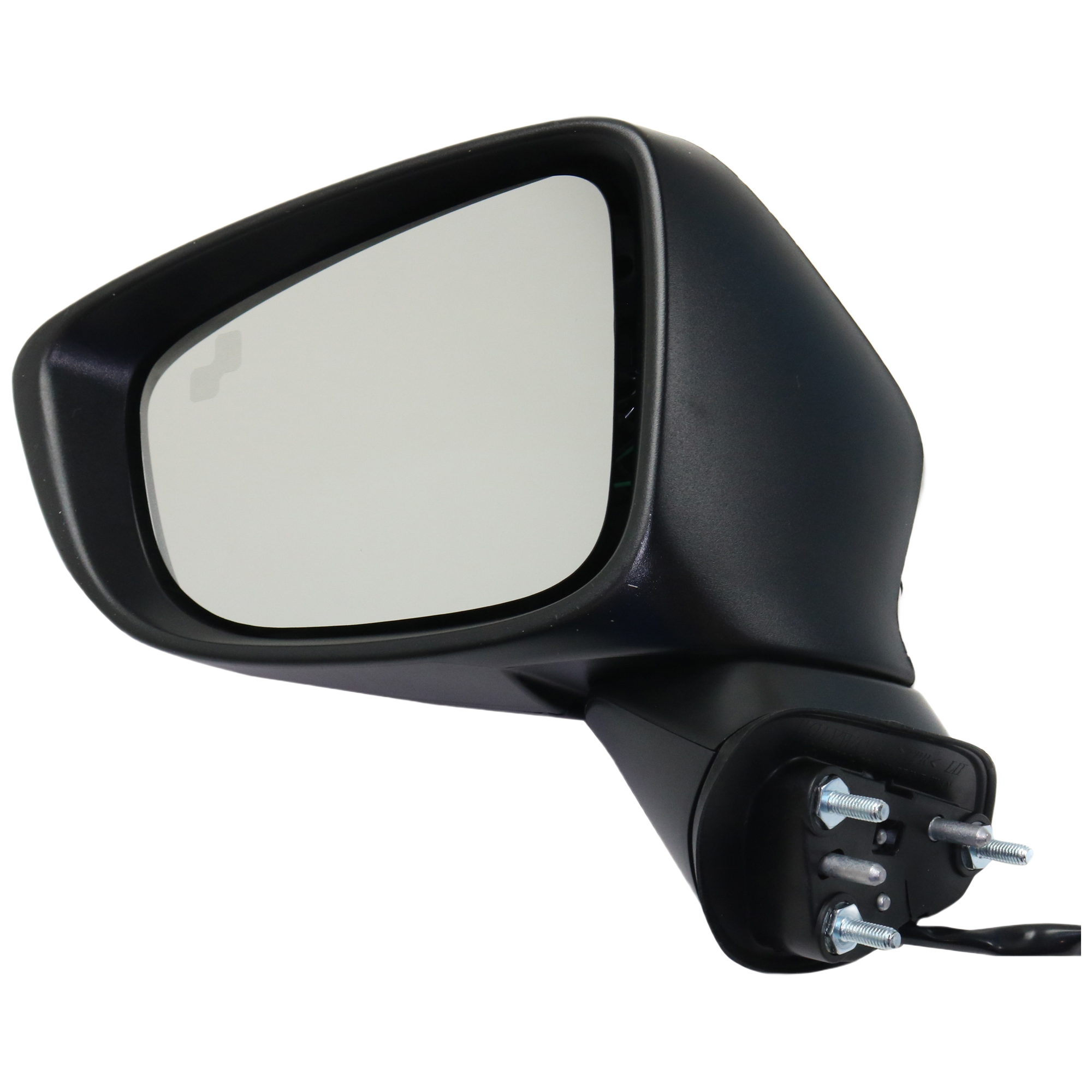 AM MAZDA 6-14-16 MIRROR LH Power Manual Folding Heated Paintable w BSD and Signal Light No Auto dimming and Surround View SKU JMA03EL S Partslink MA1320188 OEM GJS369181 PFM