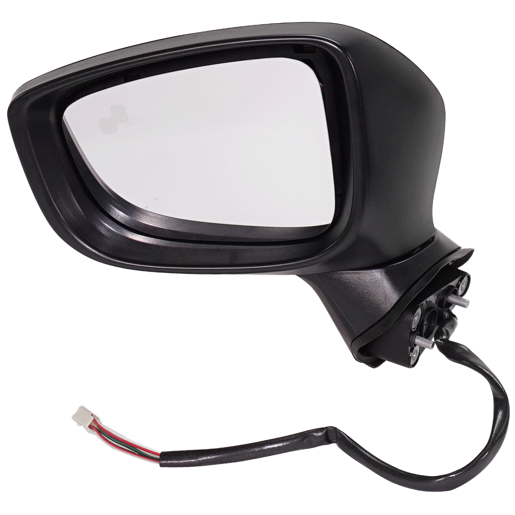 AM MAZDA 3-16-16 MIRROR LH Power Manual Folding Non Heated Paintable No Signal Light and Blind Spot Feature HB Sedan Japan Built Vehicle SKU JMA07EL Partslink MA1320192 OEM BHP369181E PFM BHP1691N751 GJS