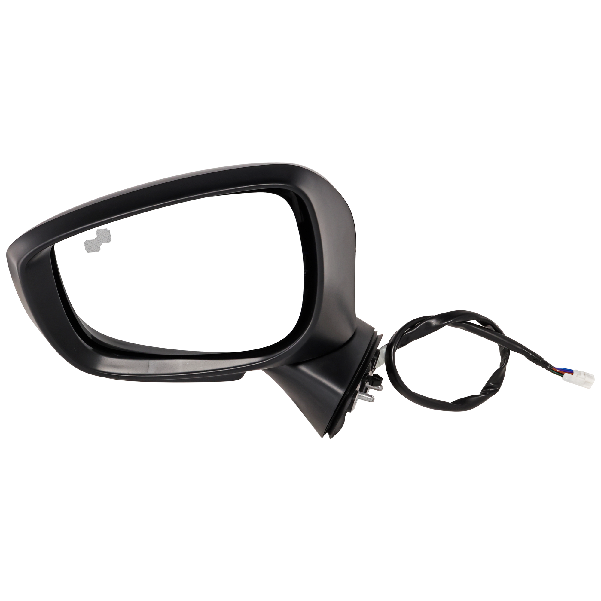 AM CX 5-15-16 MIRROR LH Power Manual Folding Heated Paintable w BSD in Glass and In housing Signal Light No Auto dimming and Memory Grand Touring Model SKU JMA103EL S Partslink MA1320215 OEM KR2569181A KR22691N751 KR65691