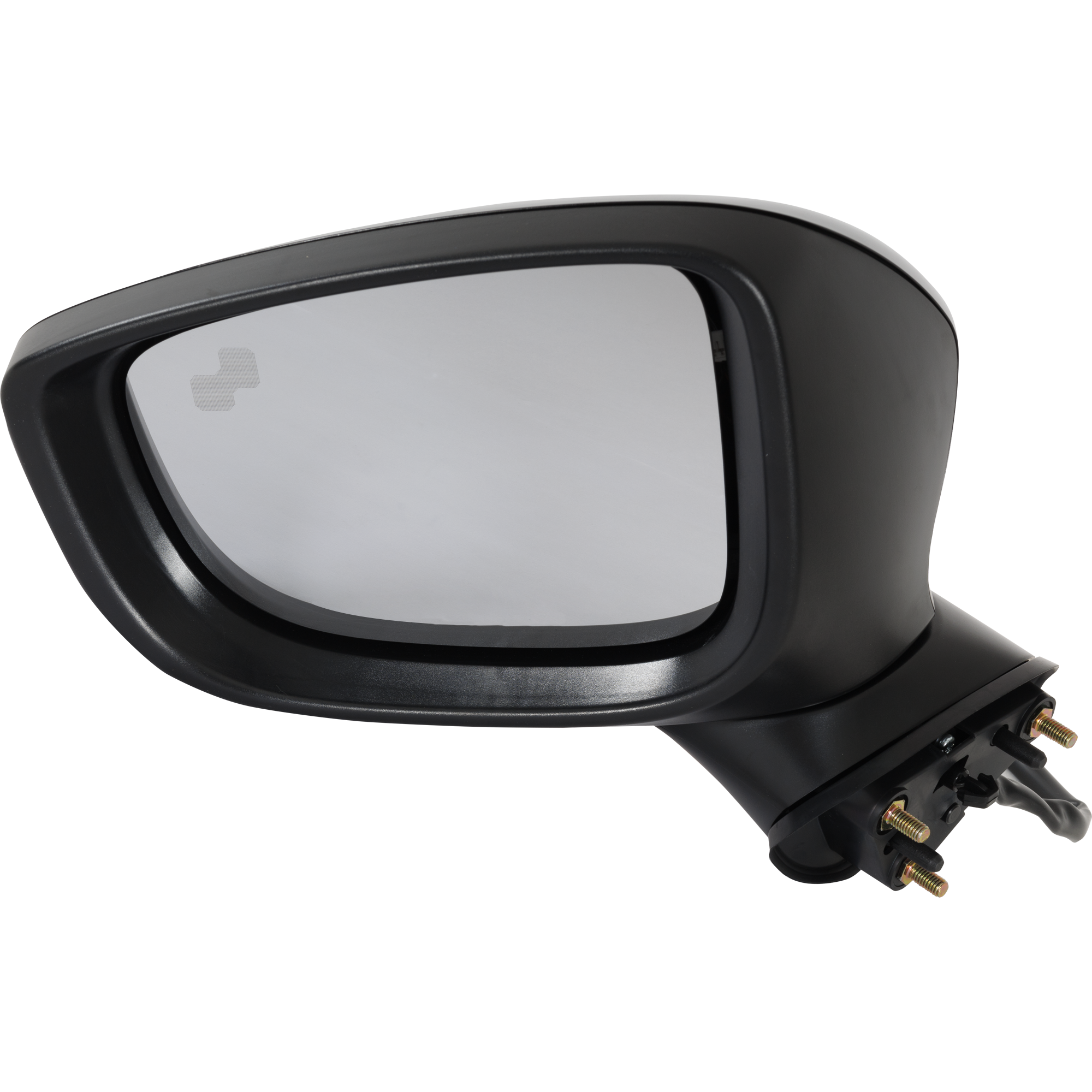 AM MAZDA 6-17-21 MIRROR LH Power Manual Folding Non Heated Paintable w BSD and Signal Light SKU JMA111EL S Partslink MA1320231 OEM GRT769181A B63B69182A GRT7691G