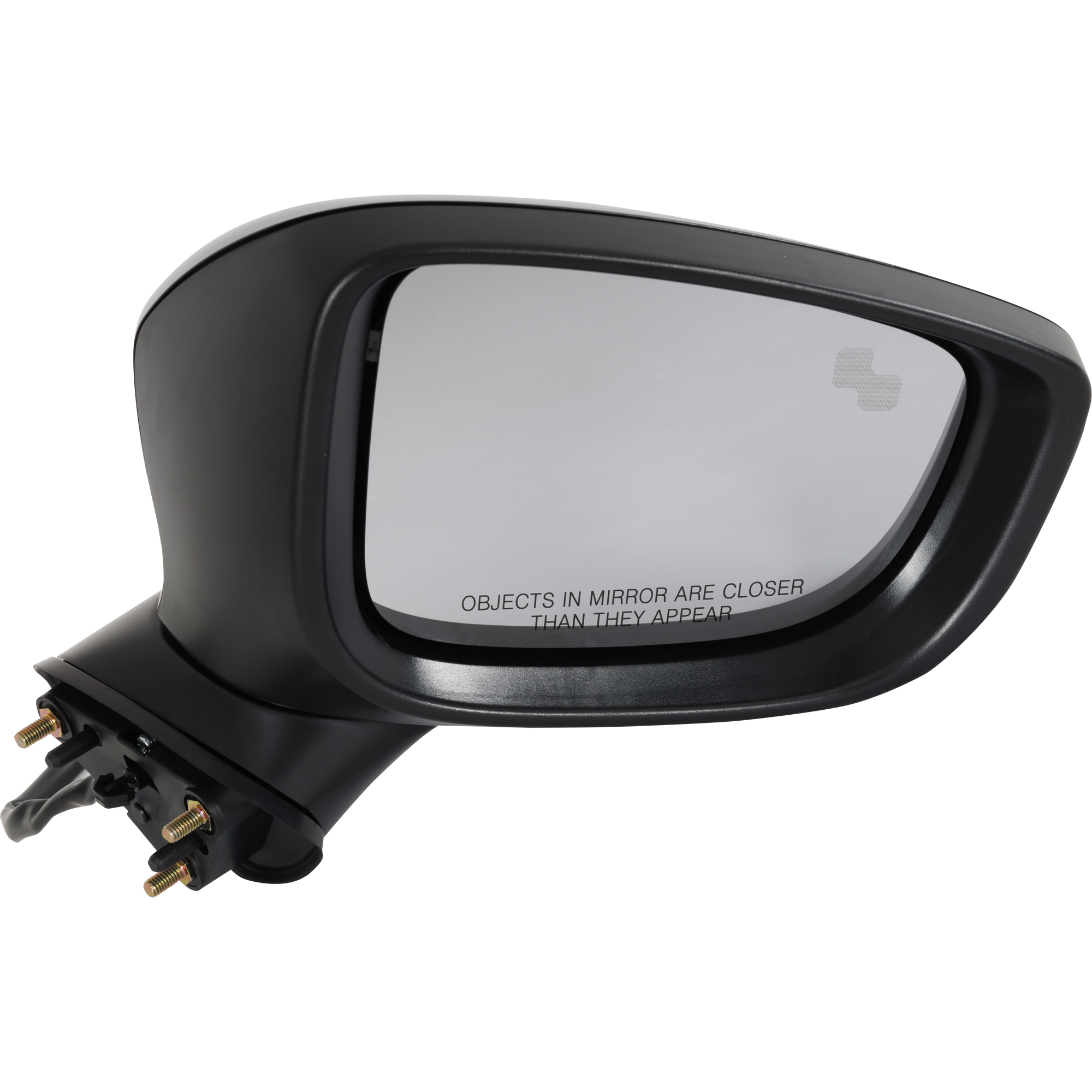AM MAZDA 6-17-21 MIRROR RH Power Manual Folding Non Heated Paintable w BSD and Signal Light SKU JMA111ER S Partslink MA1321231 OEM GRT769121A B63B69122A GRT7691G