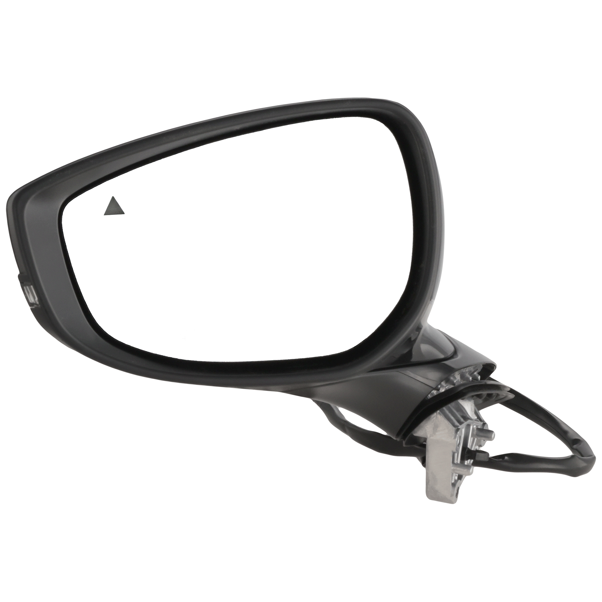 AM CX 30-20-25 MIRROR LH Power Manual Folding Non Heated Paintable w BSD Signal light w o Memory Recall Puddle Light Auto Dimming Side View Camera SKU JMA121EL S Partslink MA1320246 OEM DGJ469181B PFM