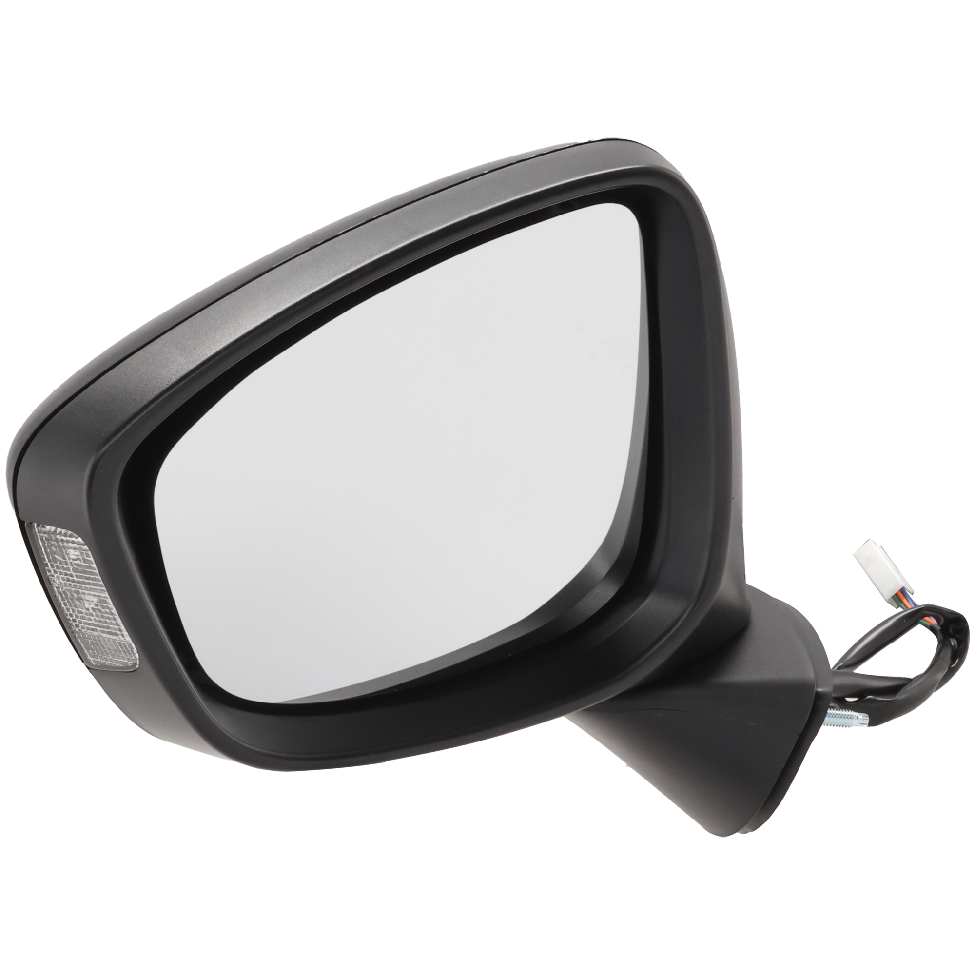 AM CX 5-13-15 MIRROR LH Power Manual Folding Non Heated Paintable w In housing Signal Light No Auto dimming BSD and Memory SKU JMA17EL S Partslink MA1320175 OEM KD3569181G PFM