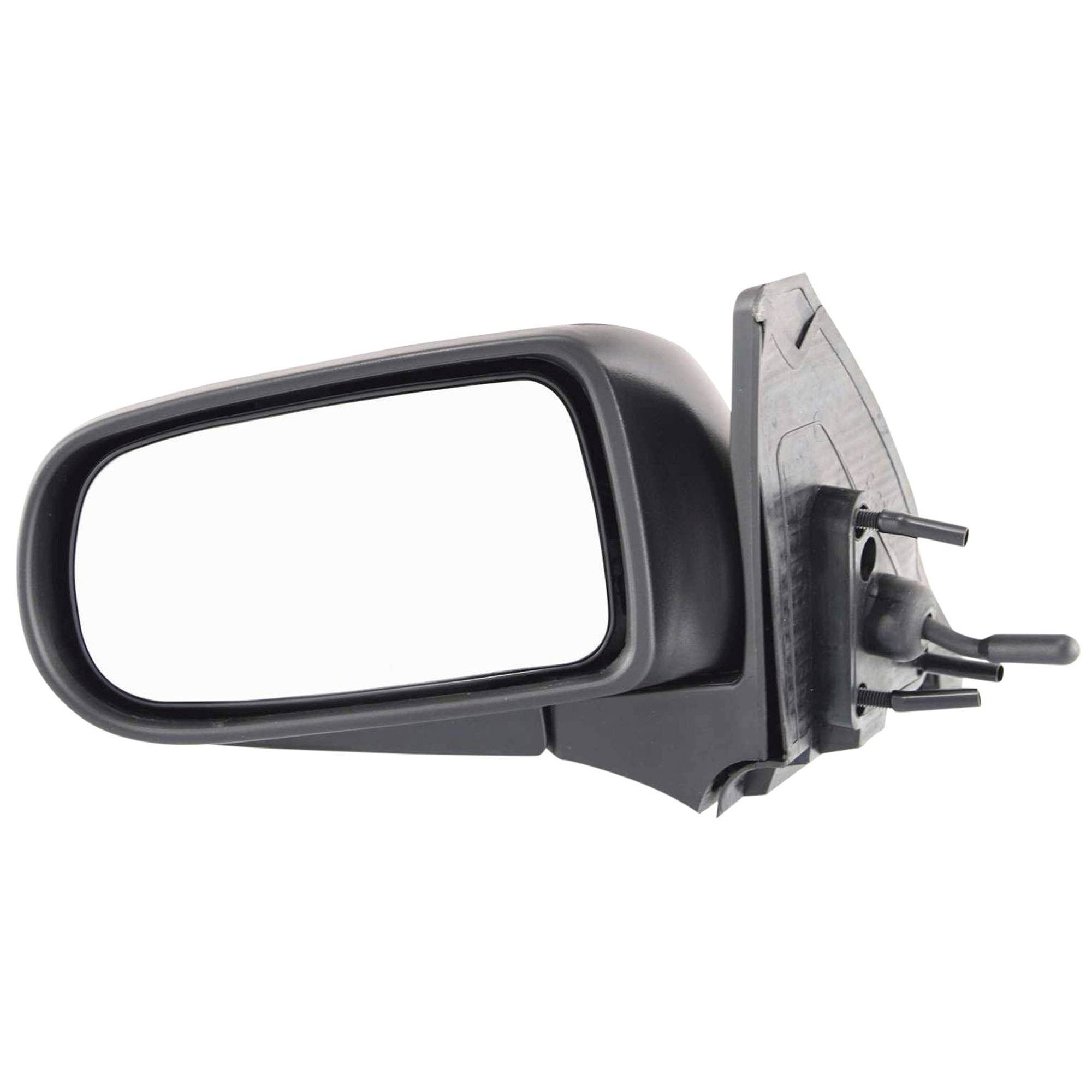 AM PROTEGE 99-03 MIRROR LH Manual Adjust Manual Folding Non Heated Textured SKU JMA35L Partslink MA1320129 OEM BJ0E69180B