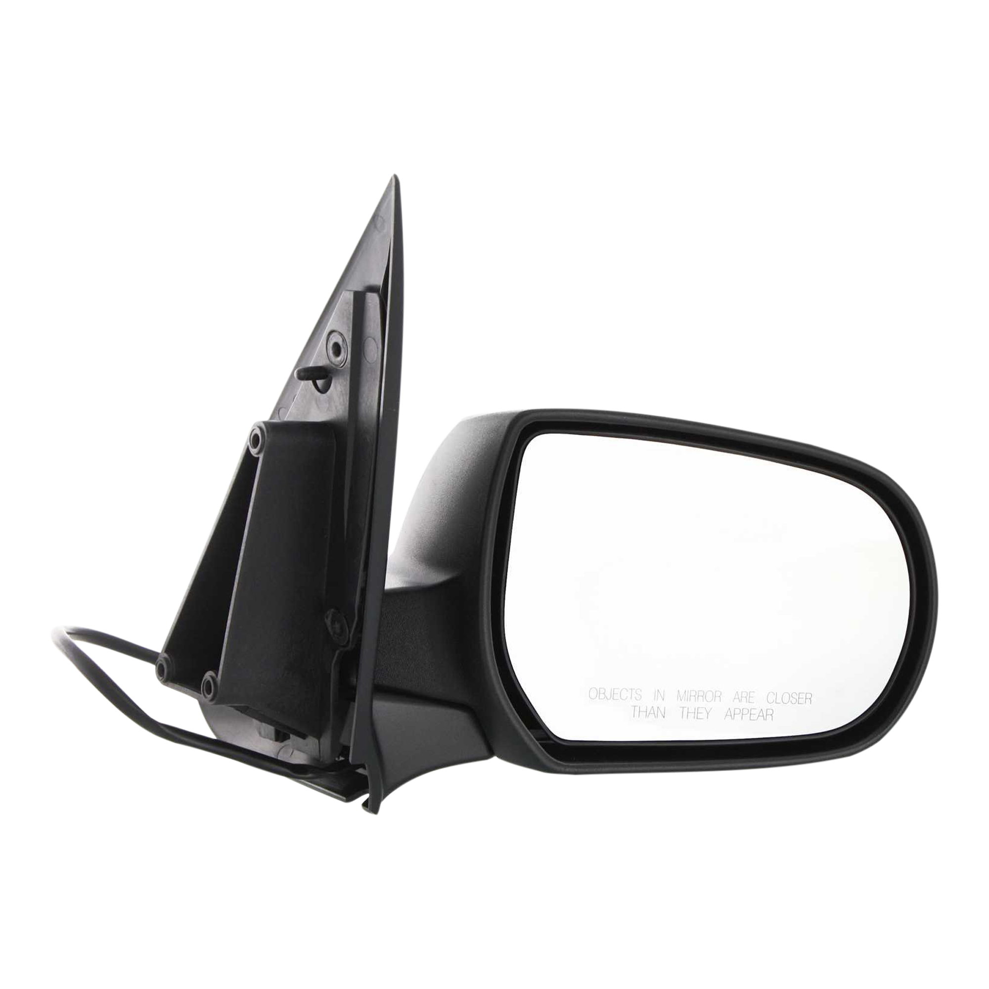 AM TRIBUTE 01-04 MIRROR RH Power Manual Folding Non Heated Textured SKU JMA37ER Partslink MA1321126 OEM EC0169120K