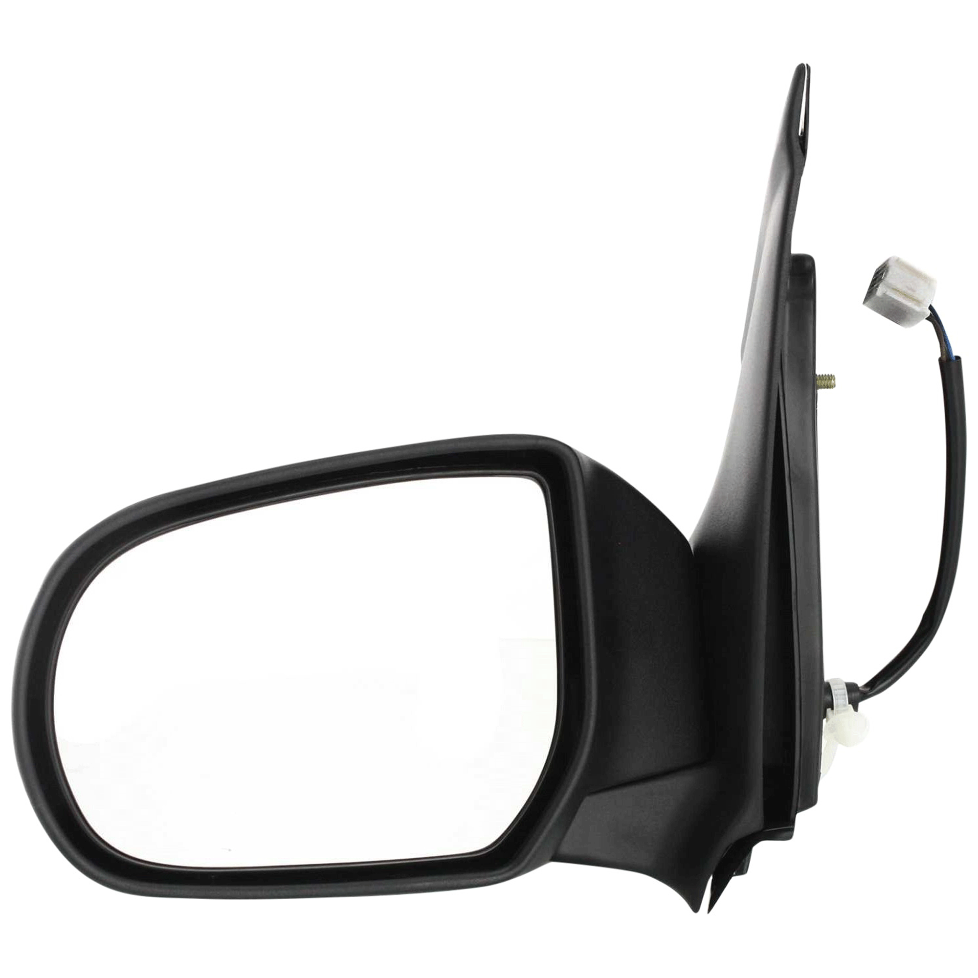 AM MPV 02-06 MIRROR LH Power Manual Folding Non Heated Textured SKU JMA42EL Partslink MA1320136 OEM LD4769180