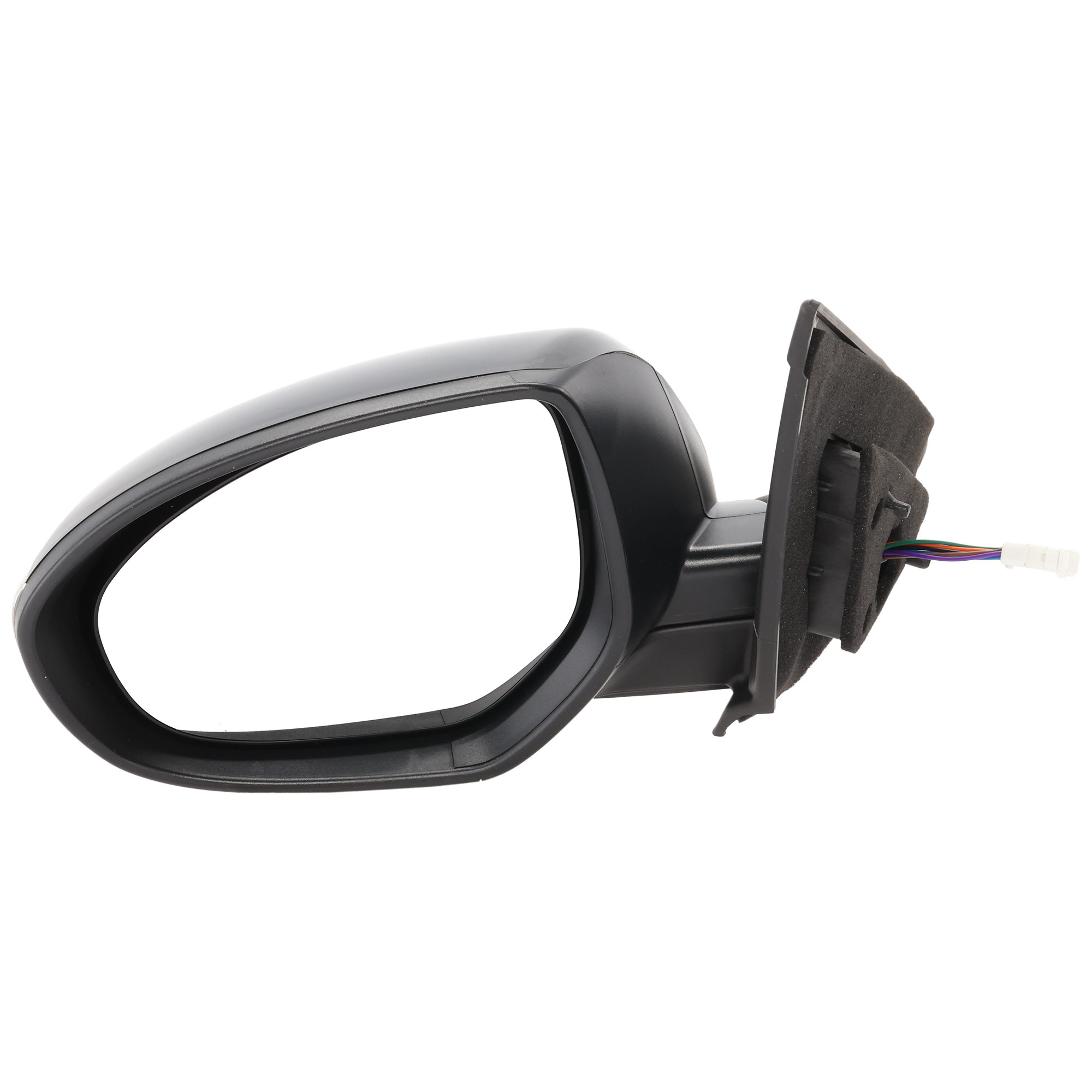 AM MAZDA 3-10-13 MIRROR LH Power Manual Folding Heated Paintable w Signal Light SKU JMA62EL S Partslink MA1320159 OEM BBM66918ZN