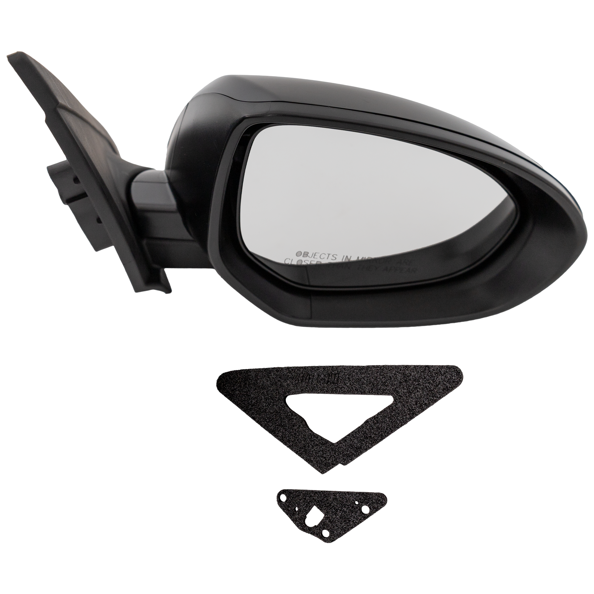 AM MAZDA 3-10-13 MIRROR RH Power Manual Folding Heated Paintable No Signal Light SKU JMA69ER Partslink MA1321161 OEM BBM56912ZL