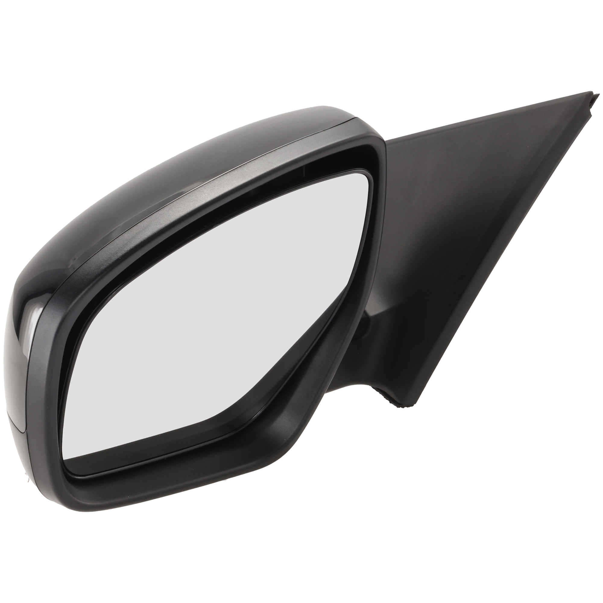 AM CX 9-10-15 MIRROR LH Power Manual Folding Heated Paintable Flat Glass No Auto dimming BSD Memory and Signal Light SKU JMA77EL Partslink MA1320169 OEM TE706918ZG PFM