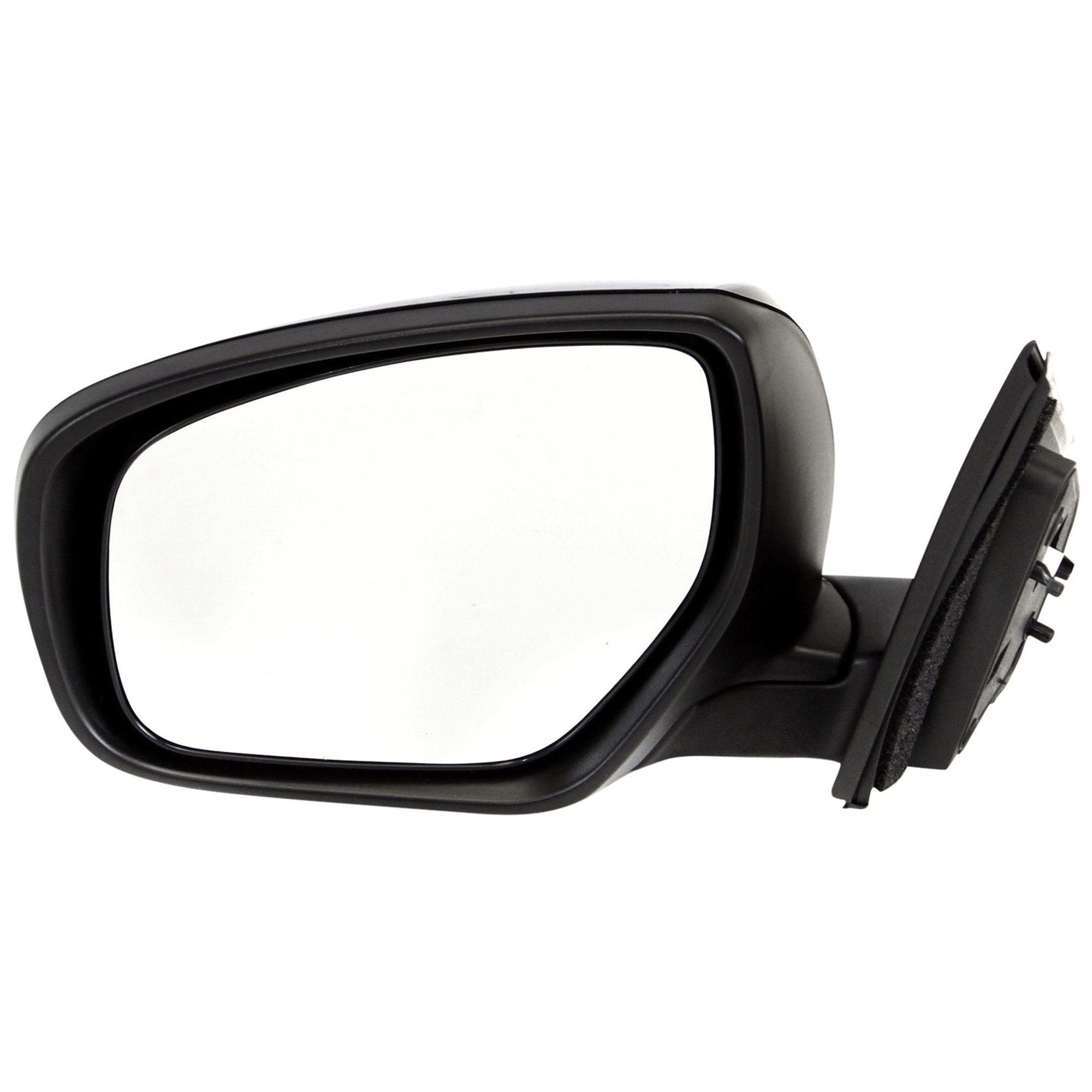 AM CX 9-10-15 MIRROR LH Power Manual Folding Non Heated Paintable Flat Glass No Auto dimming BSD Memory and Signal Light SKU JMA79EL Partslink MA1320173 OEM TE736918ZG PFM