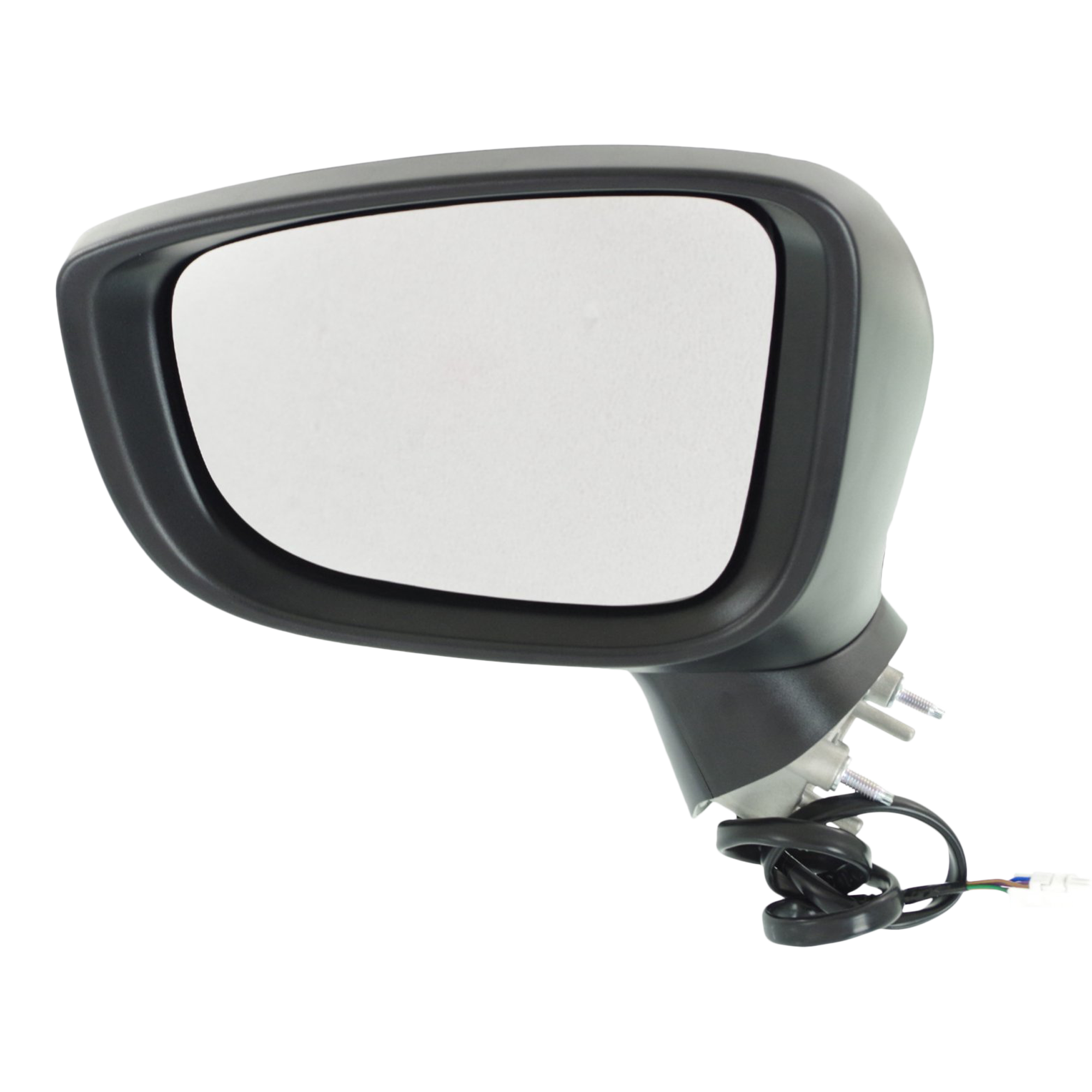 AM MAZDA 3-14-16 MIRROR LH Power Manual Folding Non Heated Paintable w Signal Light No BSD HB Sedan Japan Built Vehicle SKU JMA85EL S Partslink MA1320179 OEM BHS269181E PFM BJT869181A