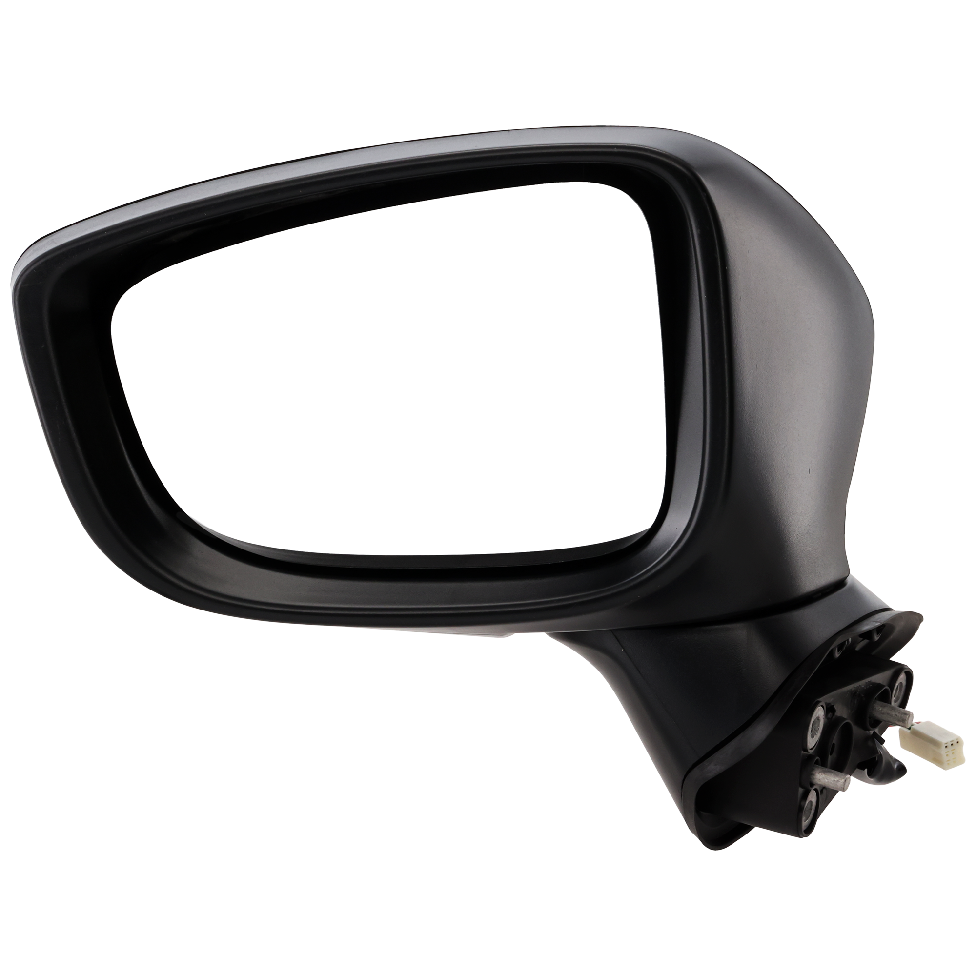 AM MAZDA 3-14-16 MIRROR LH Power Manual Folding Non Heated Paintable No BSD and Signal Light HB Sedan Japan Built Vehicle SKU JMA85EL Partslink MA1320181 OEM BHN969181E PFM BJS769181A