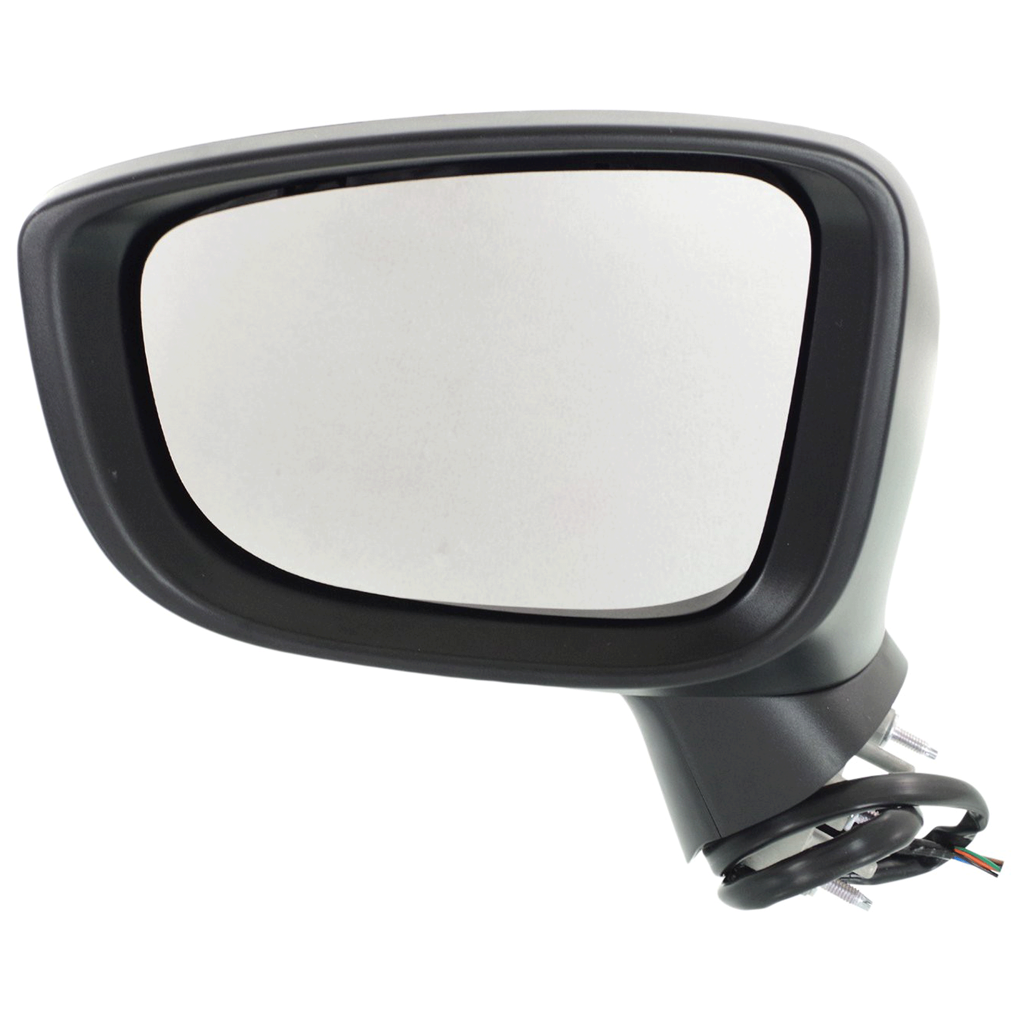 AM MAZDA 3-14-16 MIRROR LH Power Manual Folding Heated Paintable w Signal Light No BSD HB Sedan Japan Built Vehicle SKU JMA86EL S Partslink MA1320180 OEM BJE369181D PFM BJS869181A
