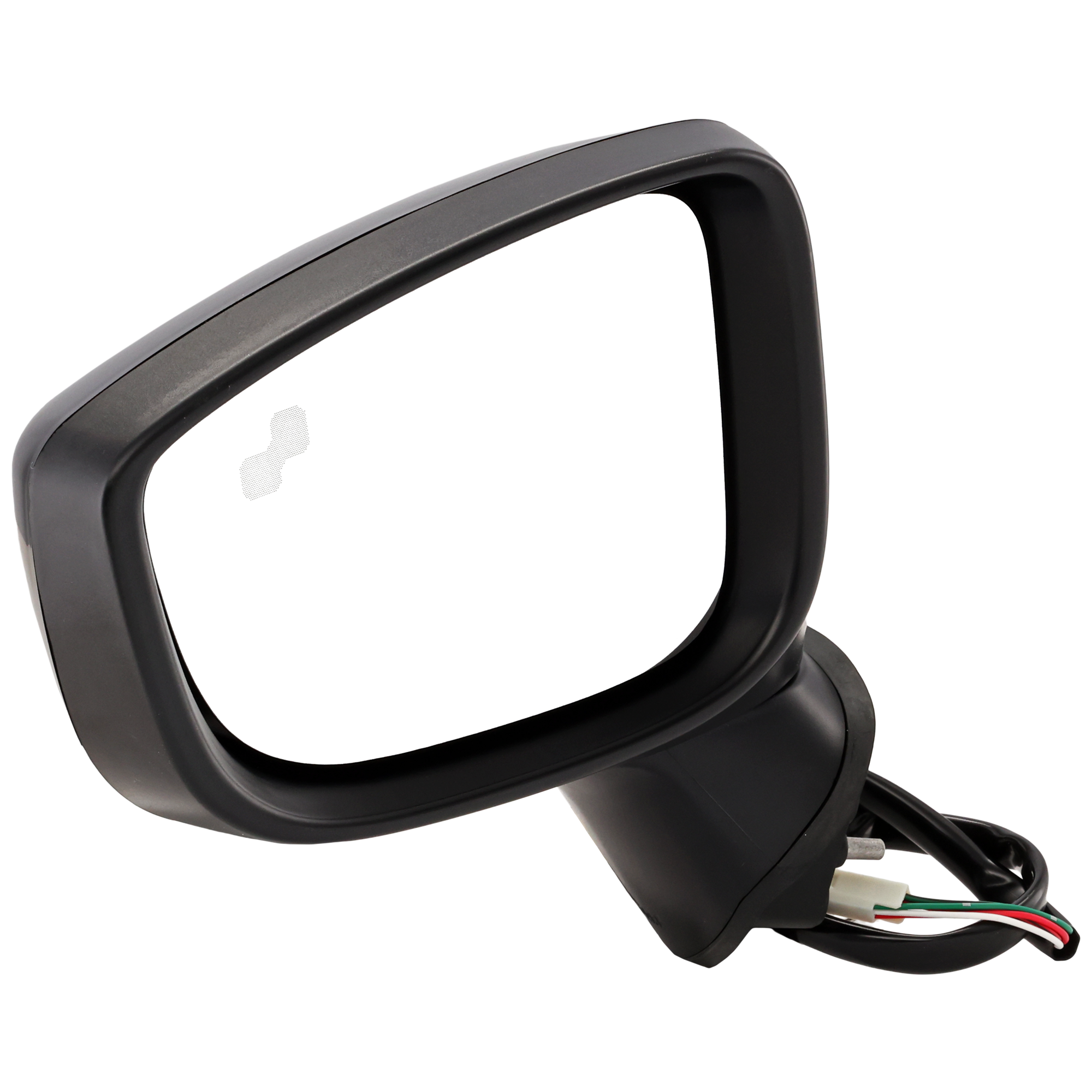 AM MAZDA 3-14-16 MIRROR LH Power Manual Folding Non Heated Paintable w BSD and Signal Light HB Sedan Mexico Built Vehicle SKU JMA87EL S OEM BJT969181A